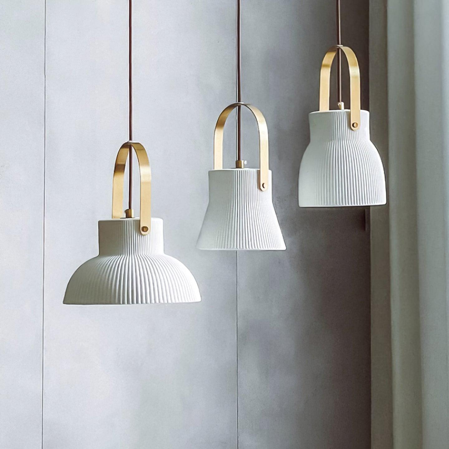 York Keramik-Messing-Pendelleuchte-Letslighting