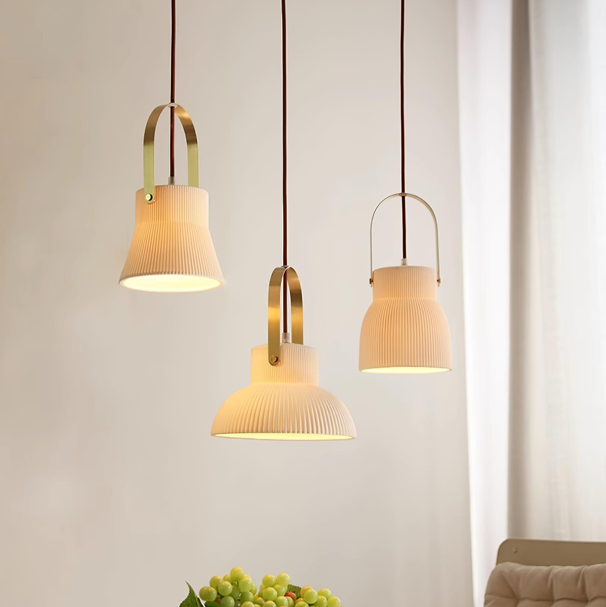 York Keramik-Messing-Pendelleuchte-Letslighting