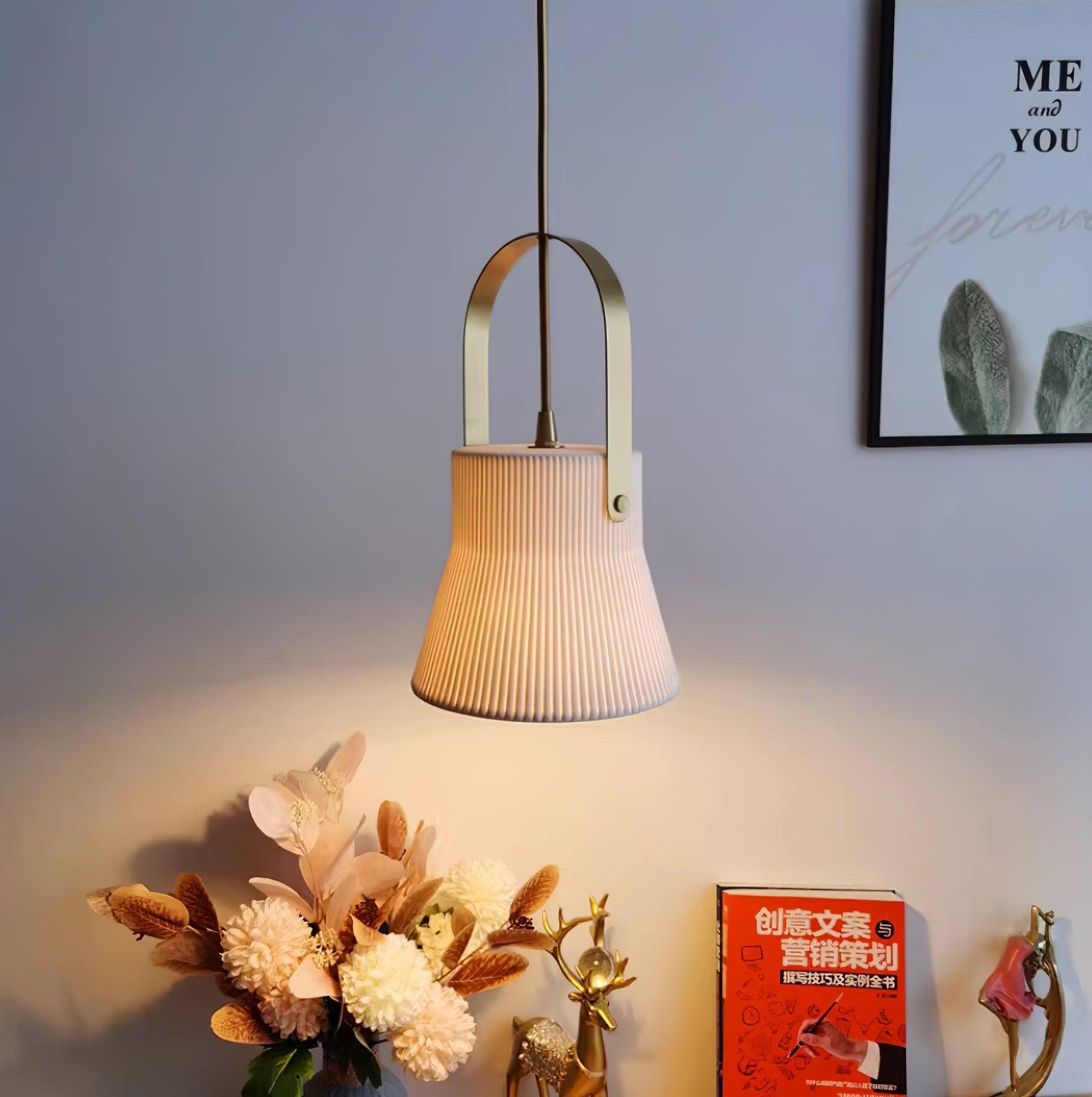 York Keramik-Messing-Pendelleuchte-Letslighting