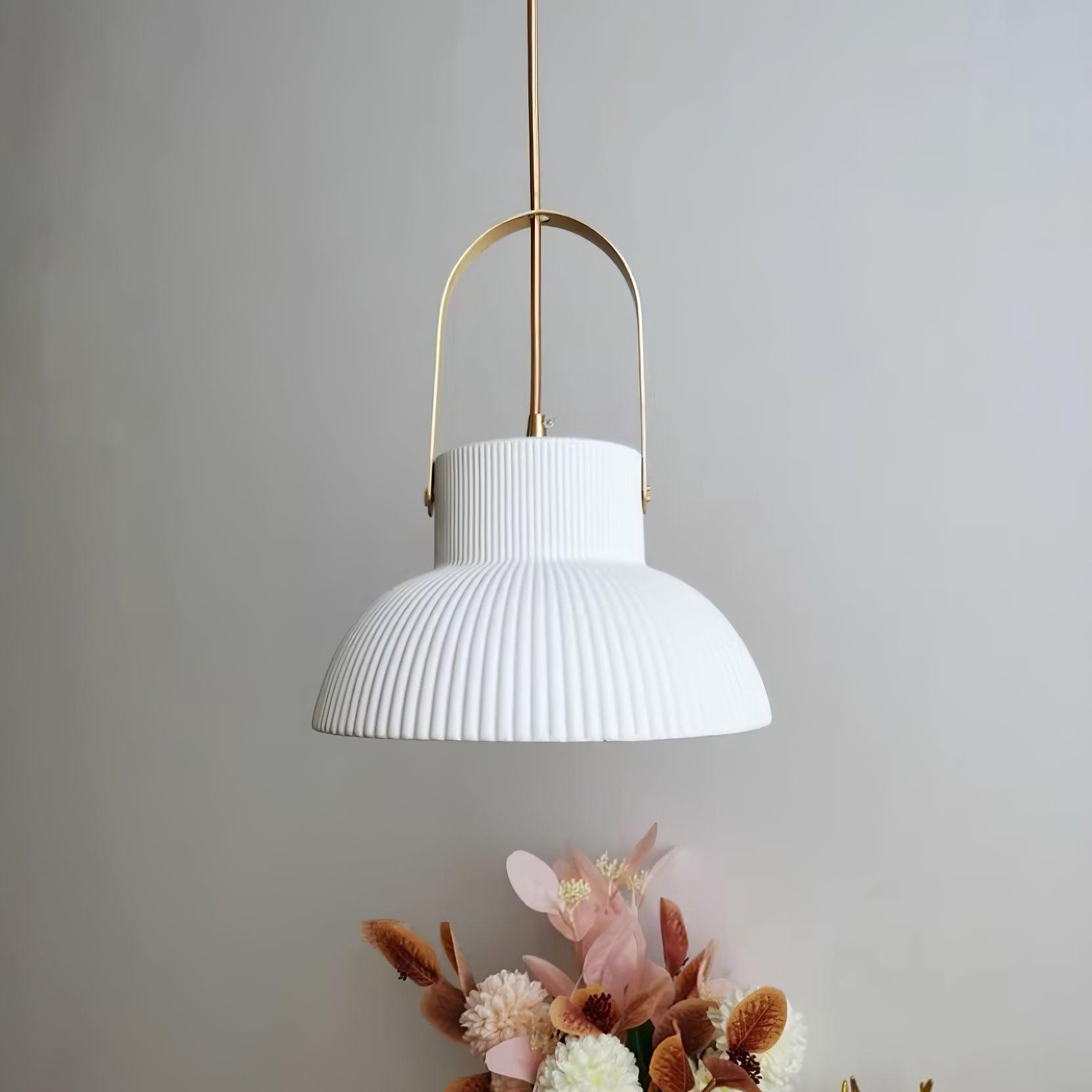 York Keramik-Messing-Pendelleuchte-Letslighting