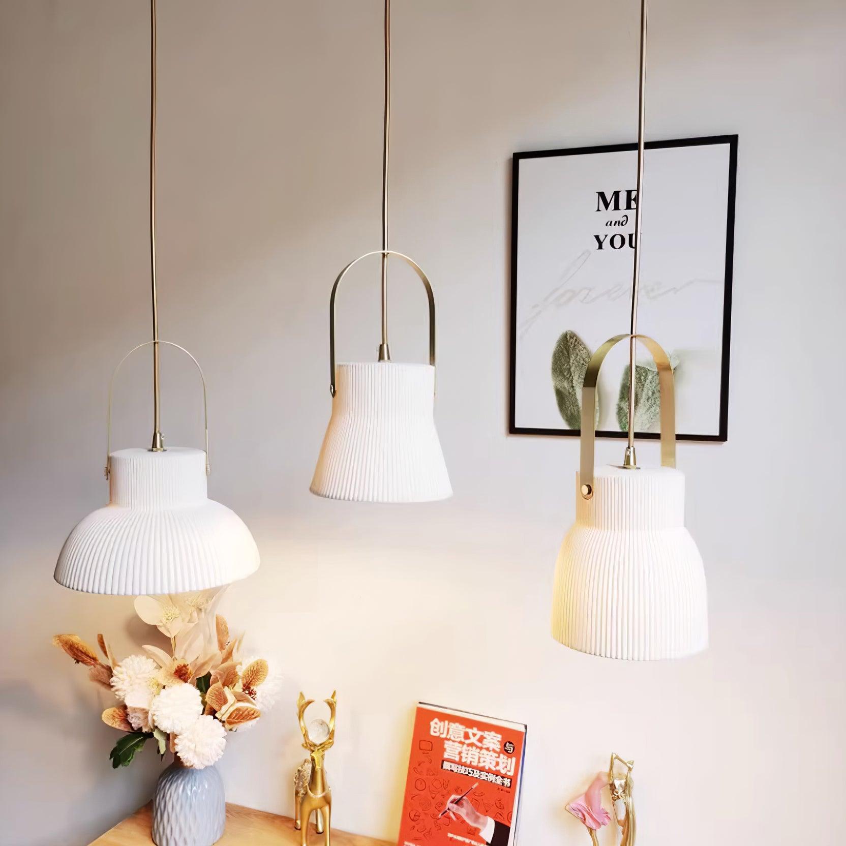 York Keramik-Messing-Pendelleuchte-Letslighting