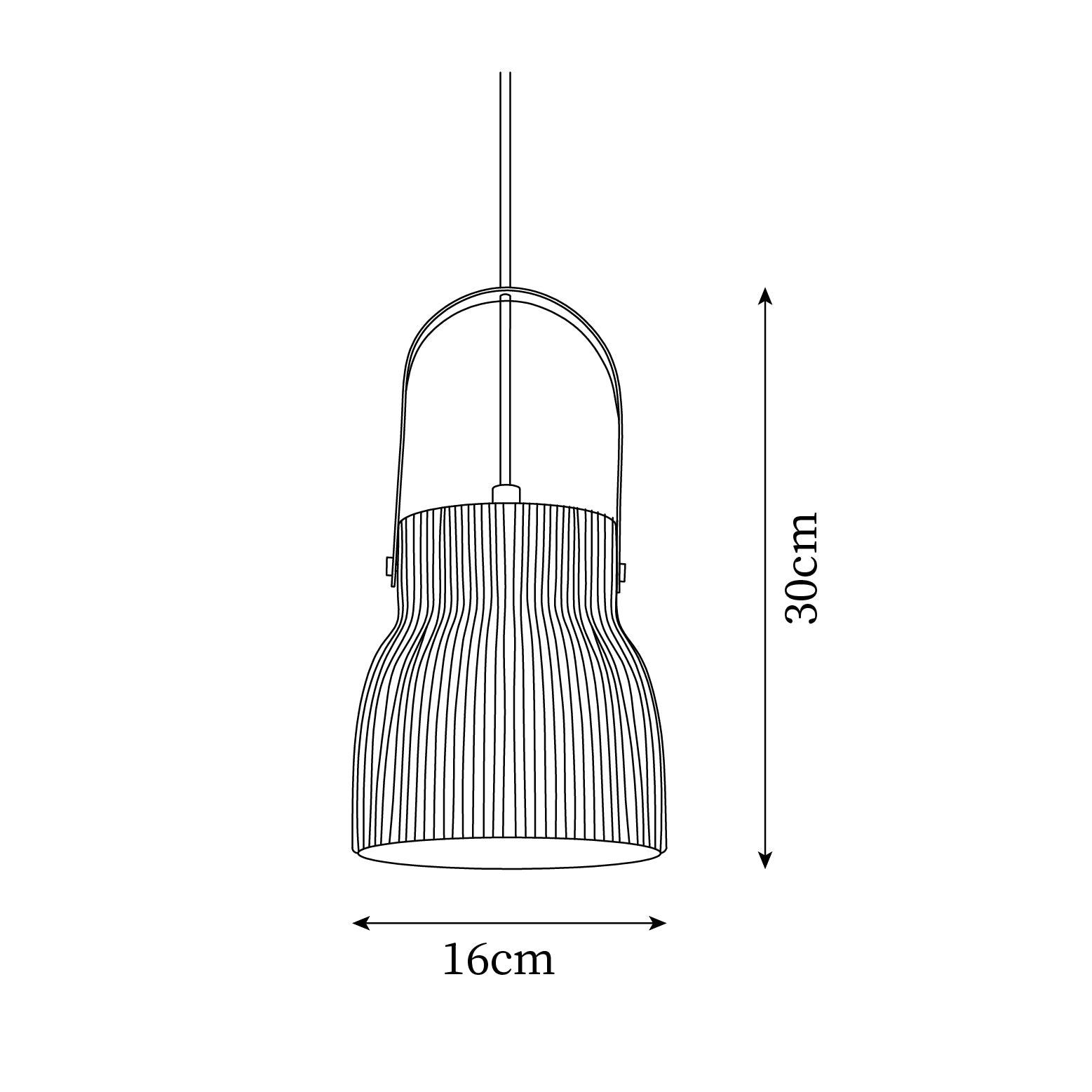 York Keramik-Messing-Pendelleuchte-Letslighting