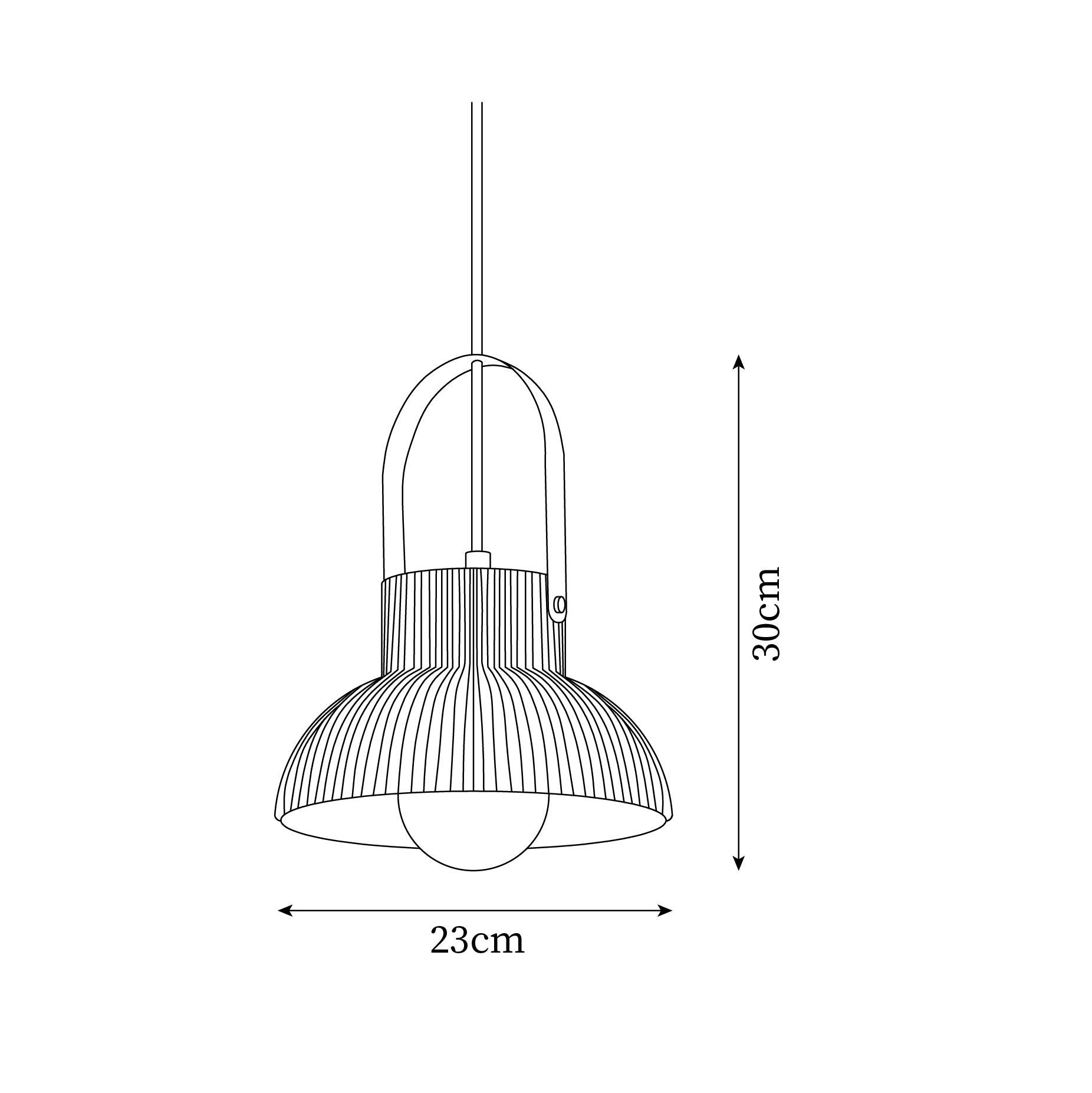 York Keramik-Messing-Pendelleuchte-Letslighting