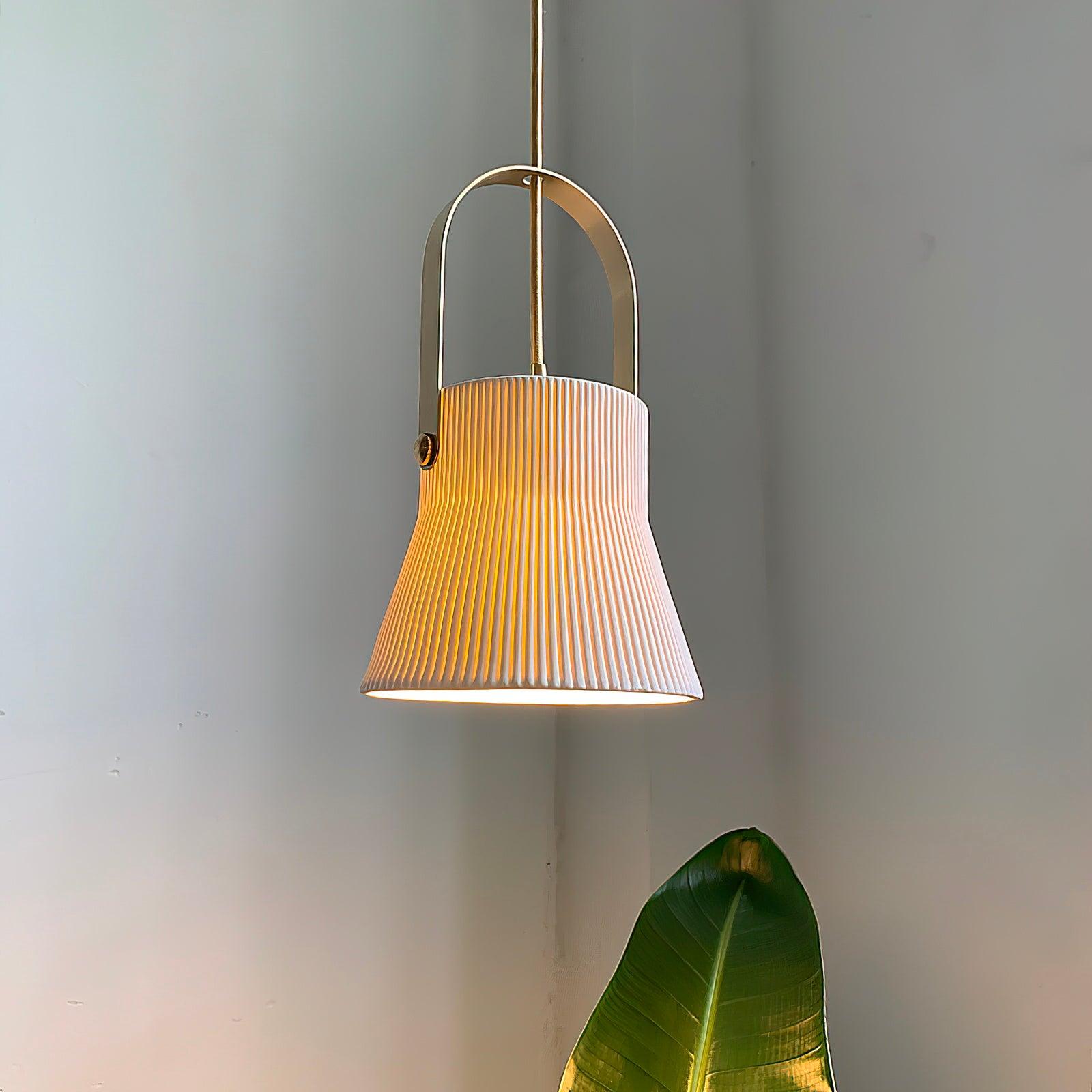 York Keramik-Messing-Pendelleuchte-Letslighting