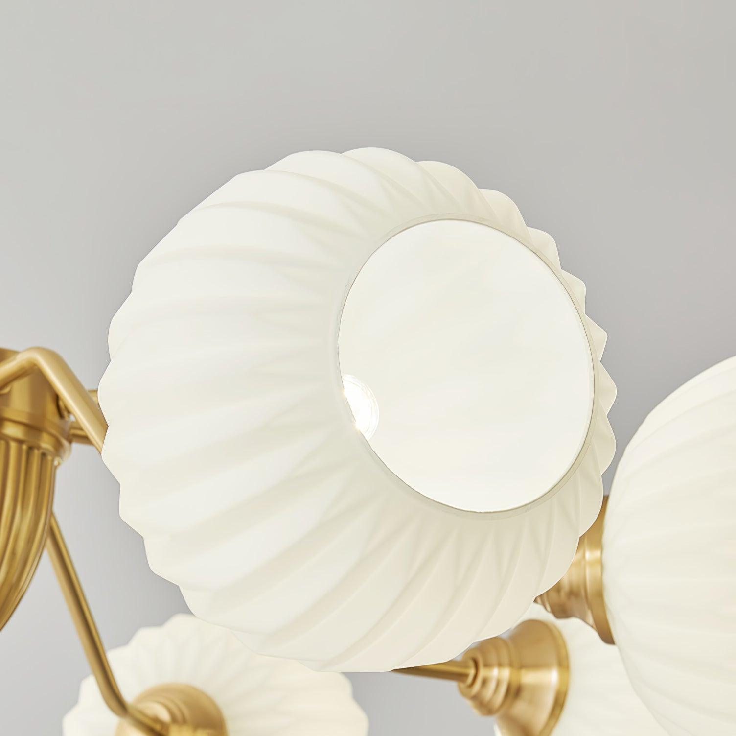Zanora Vintage Kronleuchter aus Messing-Letslighting