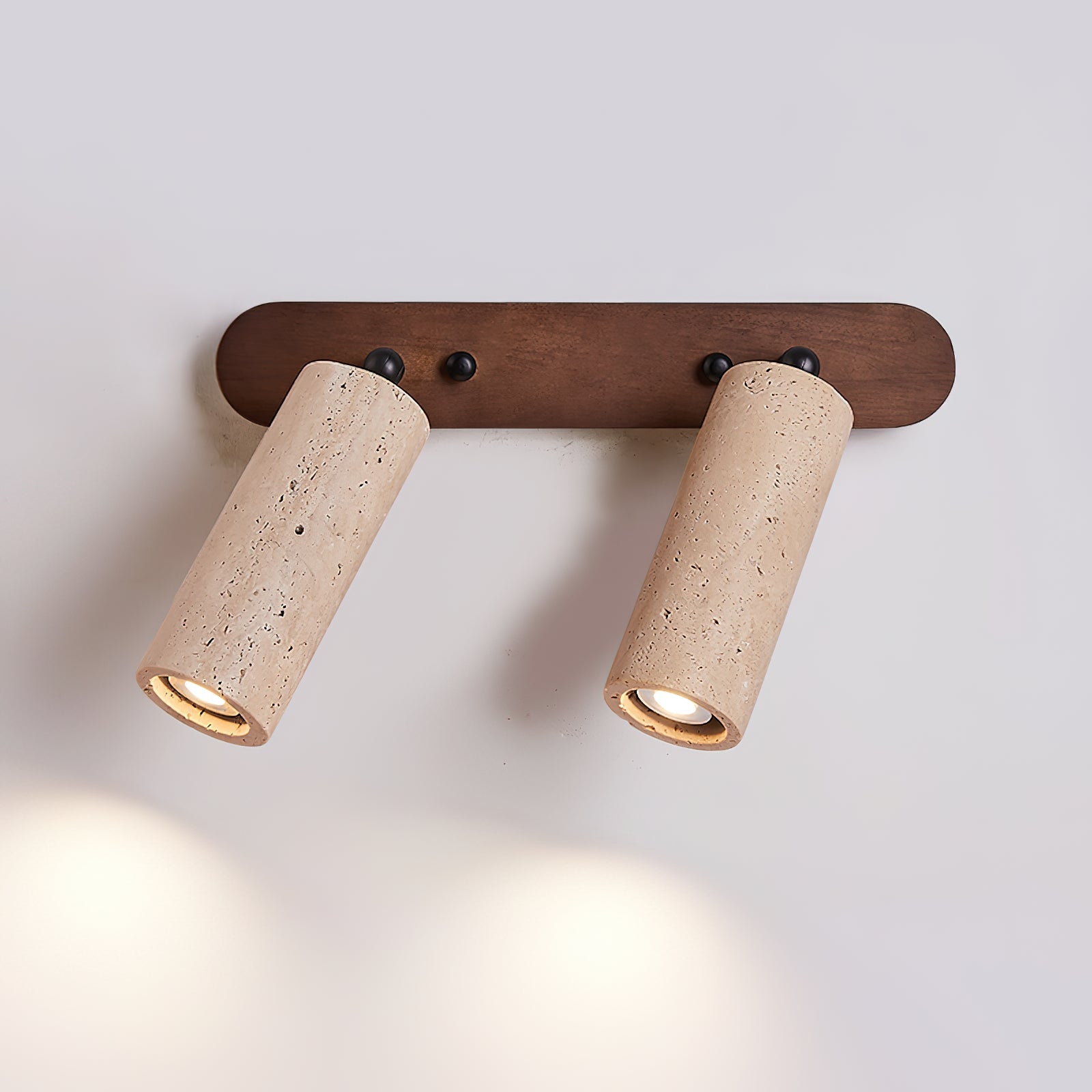 Solaro Wall Lamp Spotlight Travertine - Letslighting