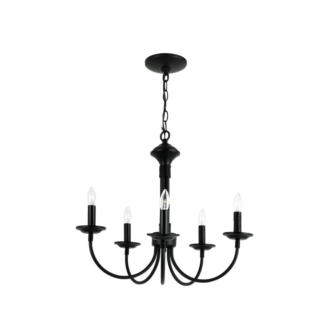 Vecarisra Vintage Industrial Metal Chandelier - Letslighting