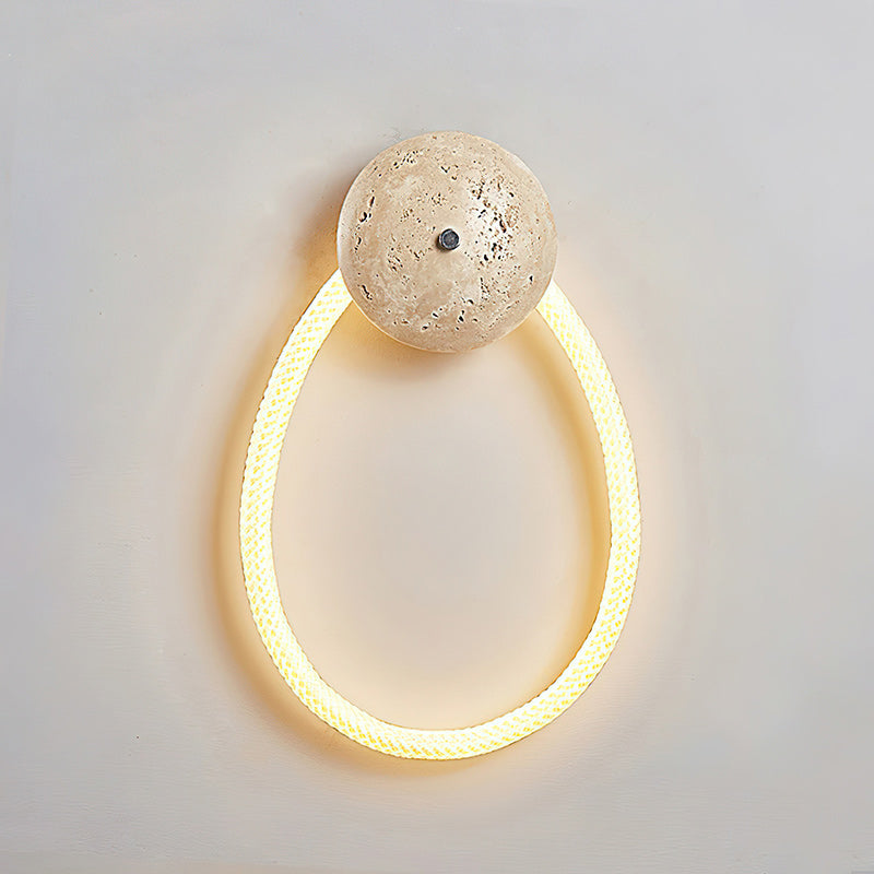 Vavele Modern Minimalist Travertine Wall lamp - Letslighting