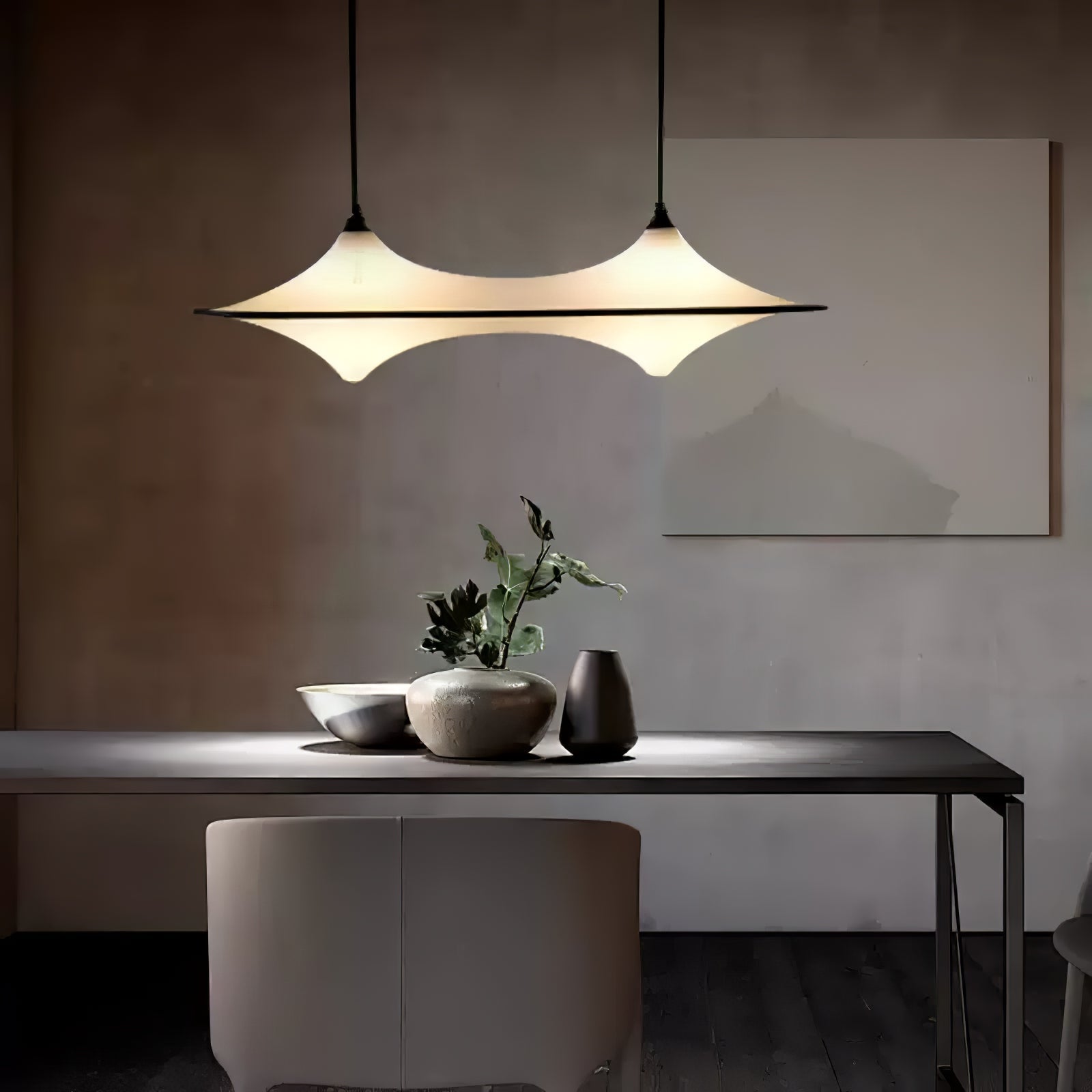 Nebulux Minimalistische Pendelleuchte aus Metall-Letslighting