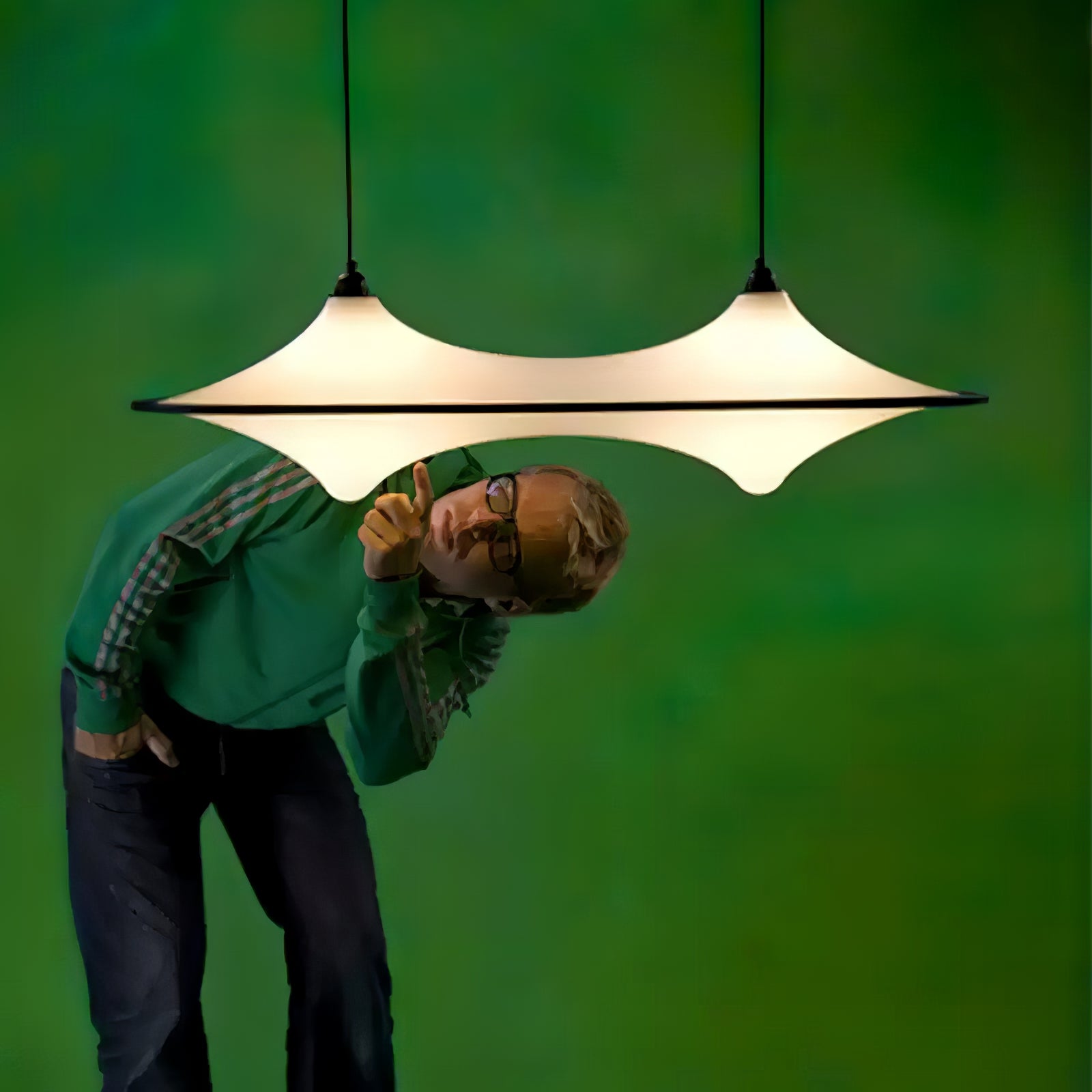 Nebulux Minimalistische Pendelleuchte aus Metall-Letslighting