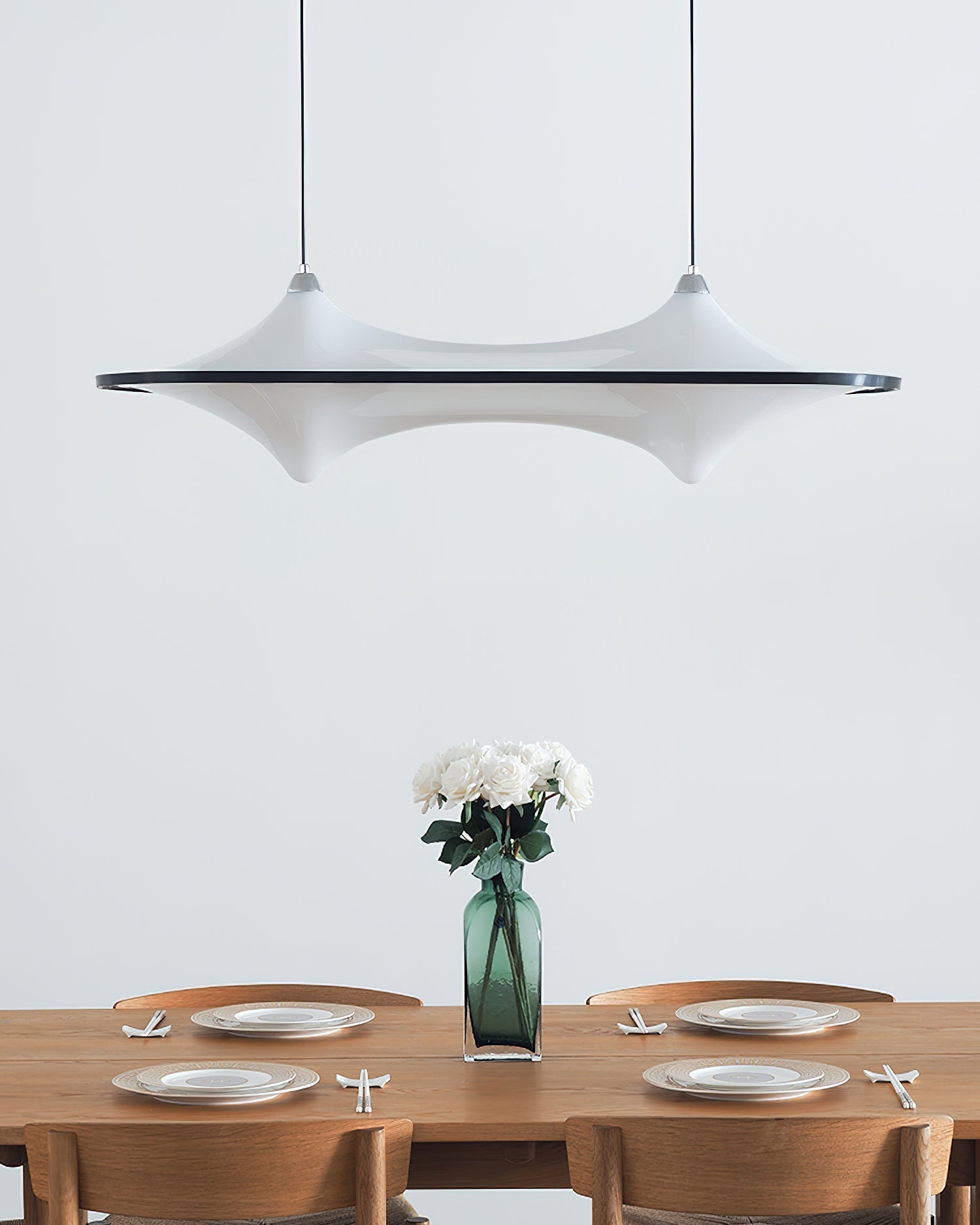 Nebulux Minimalistische Pendelleuchte aus Metall-Letslighting