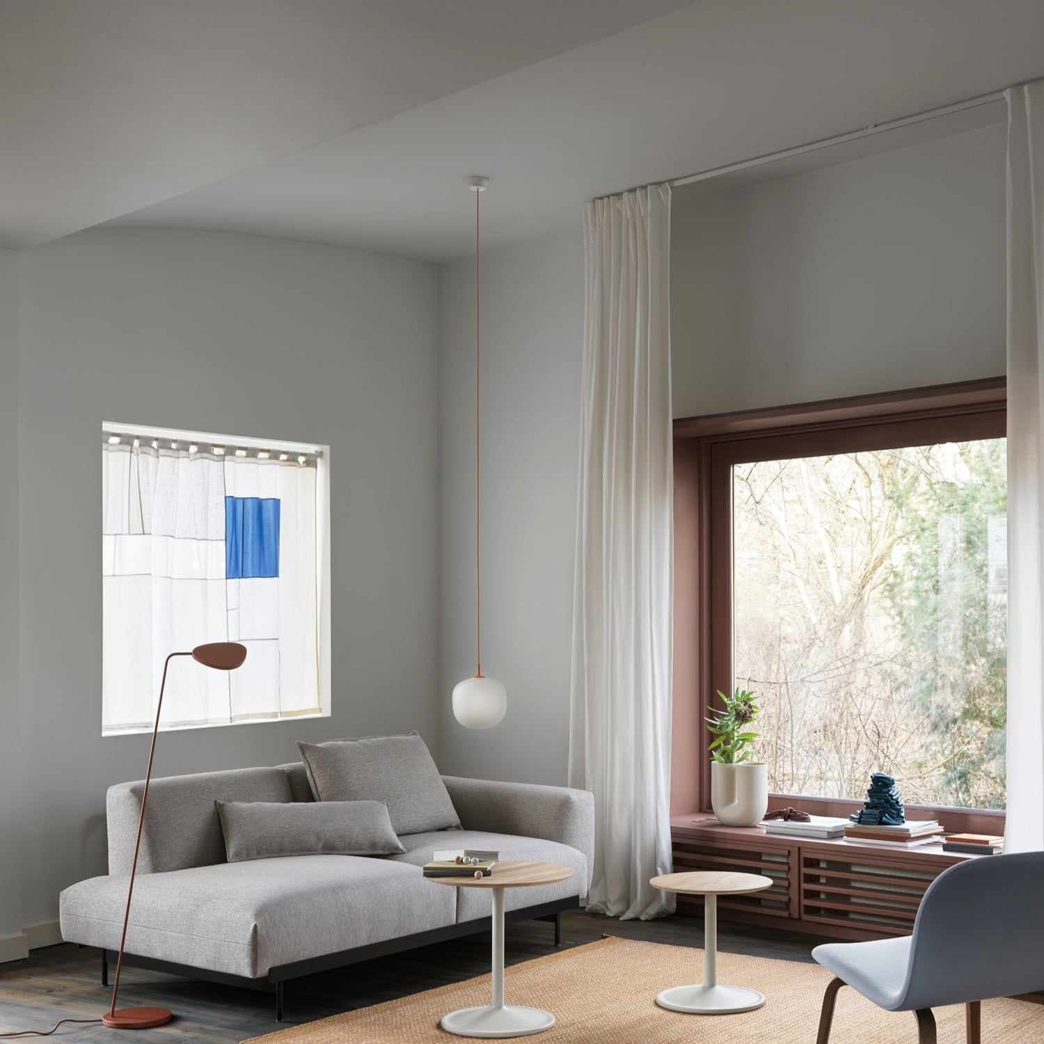 Valentina  Pendant Lamp Semi-transparent Glass