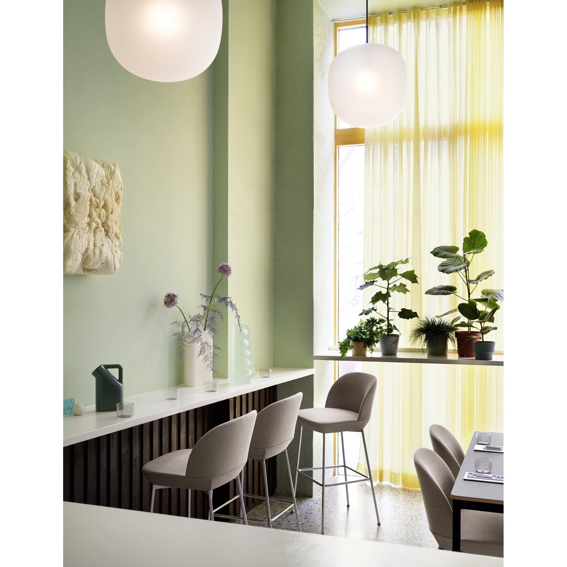 Rime Modern Minimalistisch Art LED Glas Pendelleuchte-Letslighting