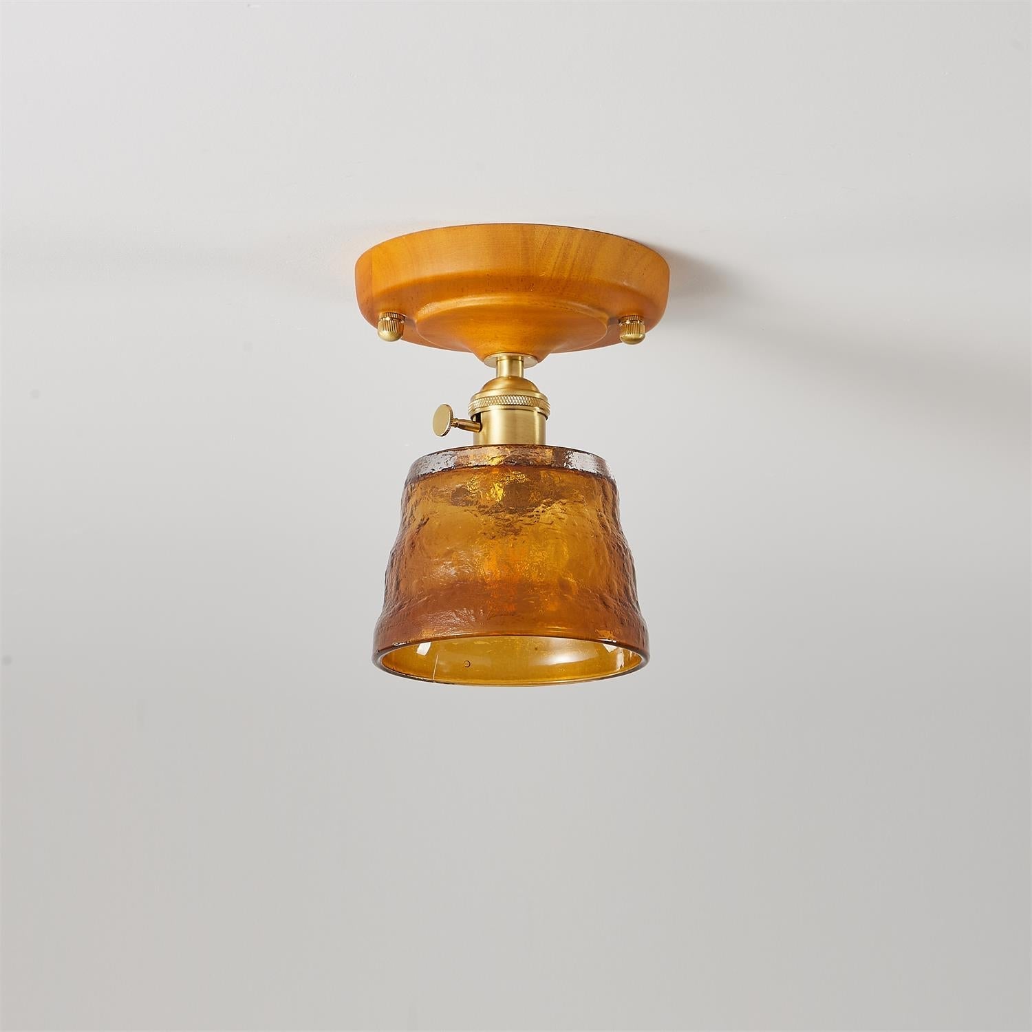 Elano Glas Deckenleuchte-Letslighting