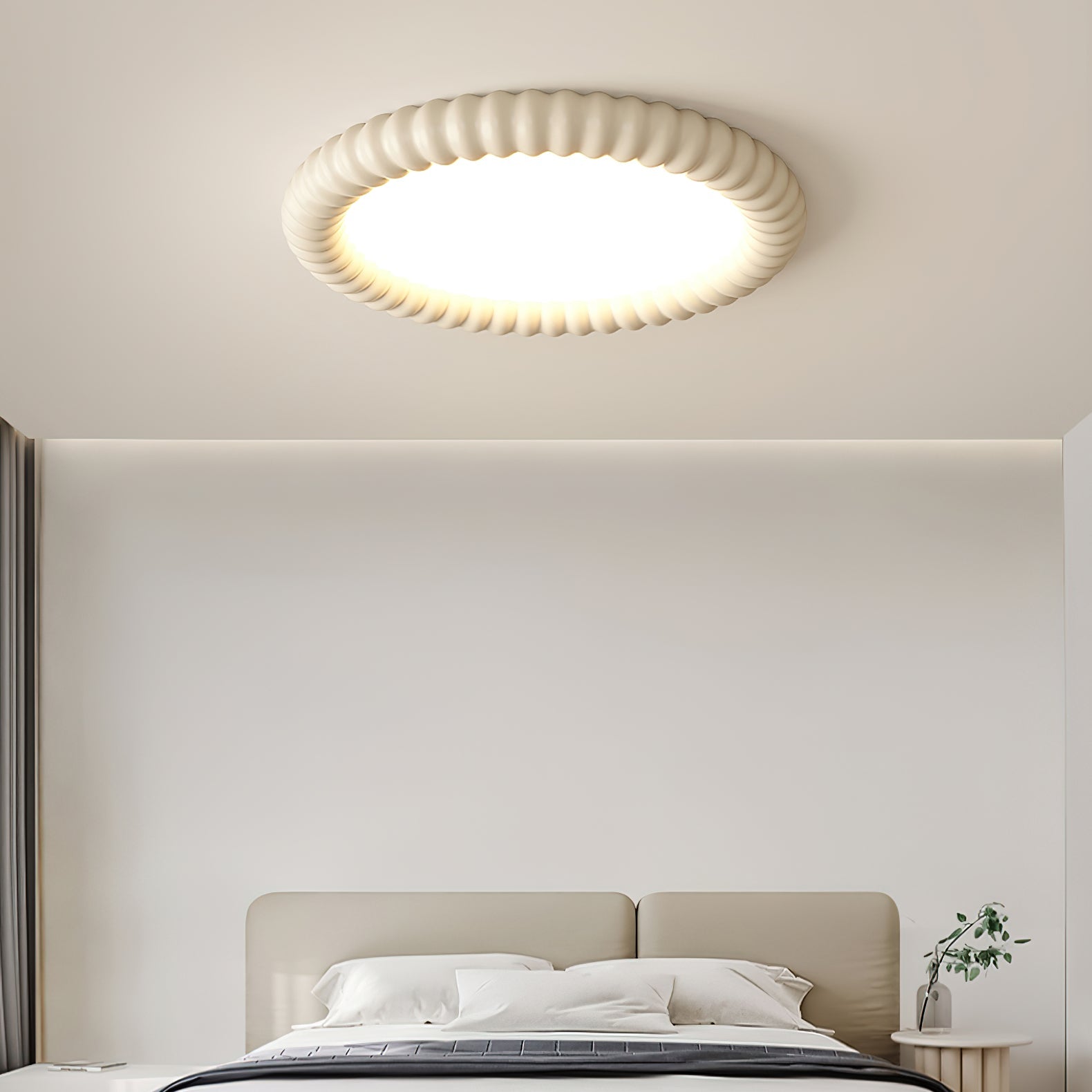 Ulire Nordische Deckenleuchte Wellenförmig Resin-Letslighting