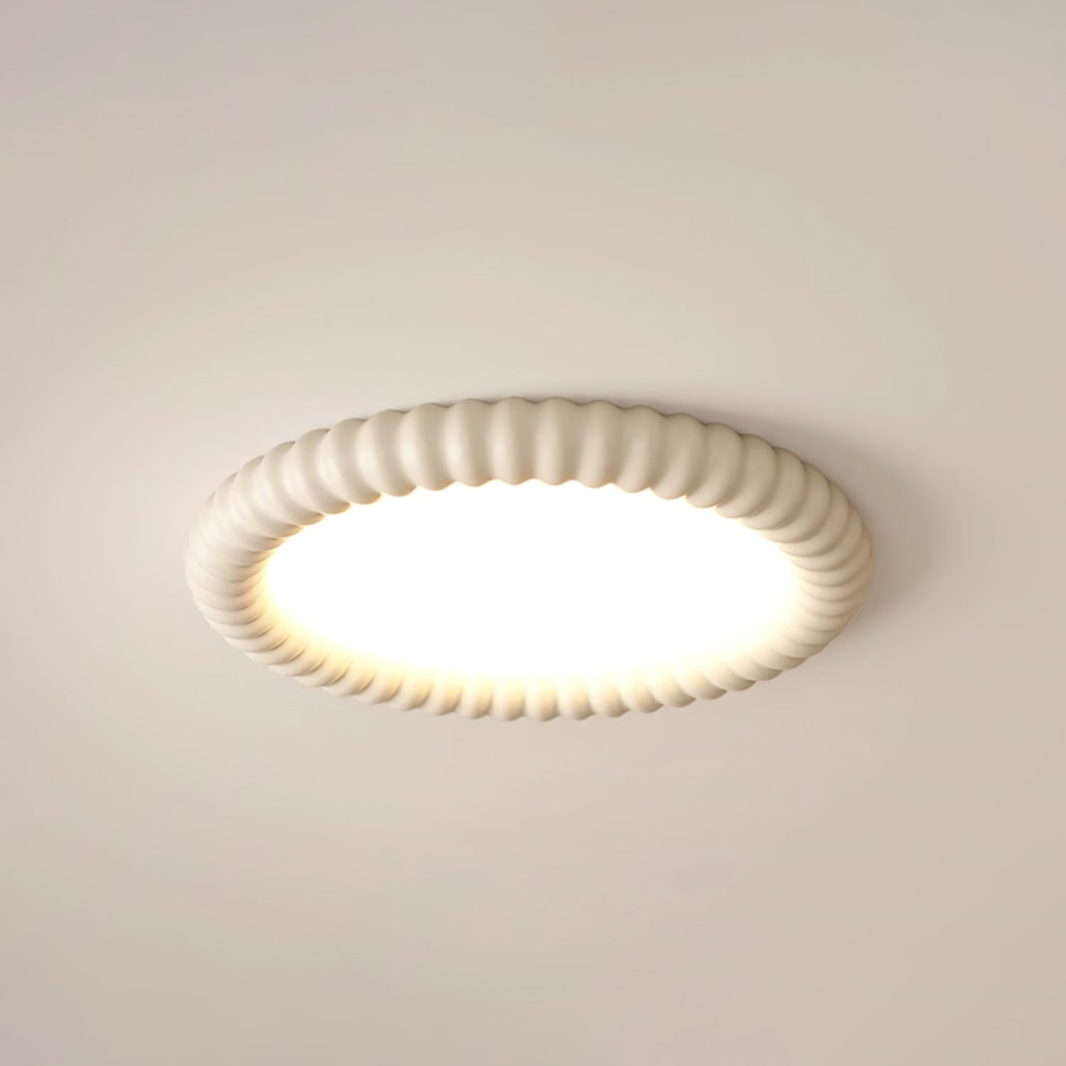 Ulire Nordische Deckenleuchte Wellenförmig Resin-Letslighting