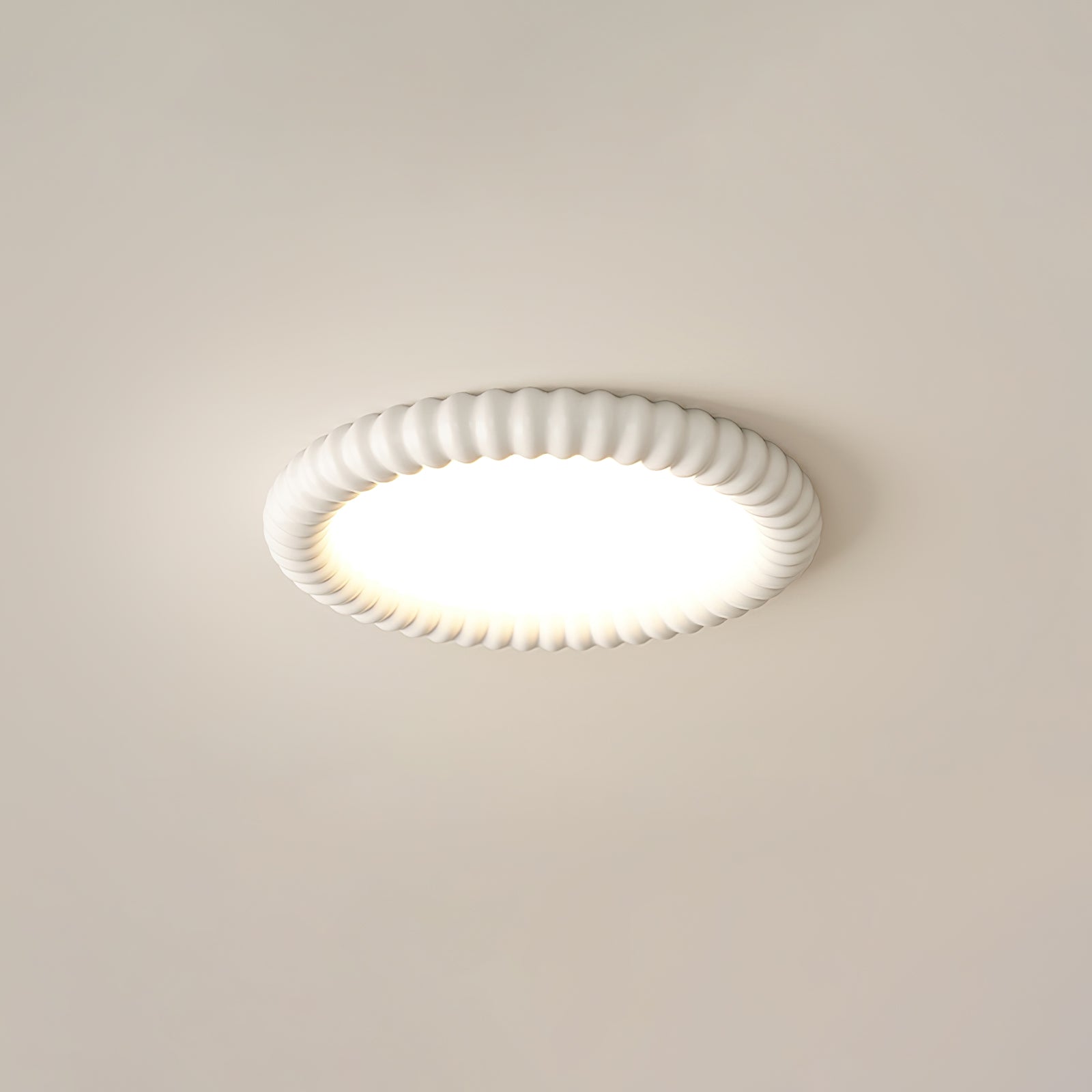 Ulire Nordische Deckenleuchte Wellenförmig Resin-Letslighting