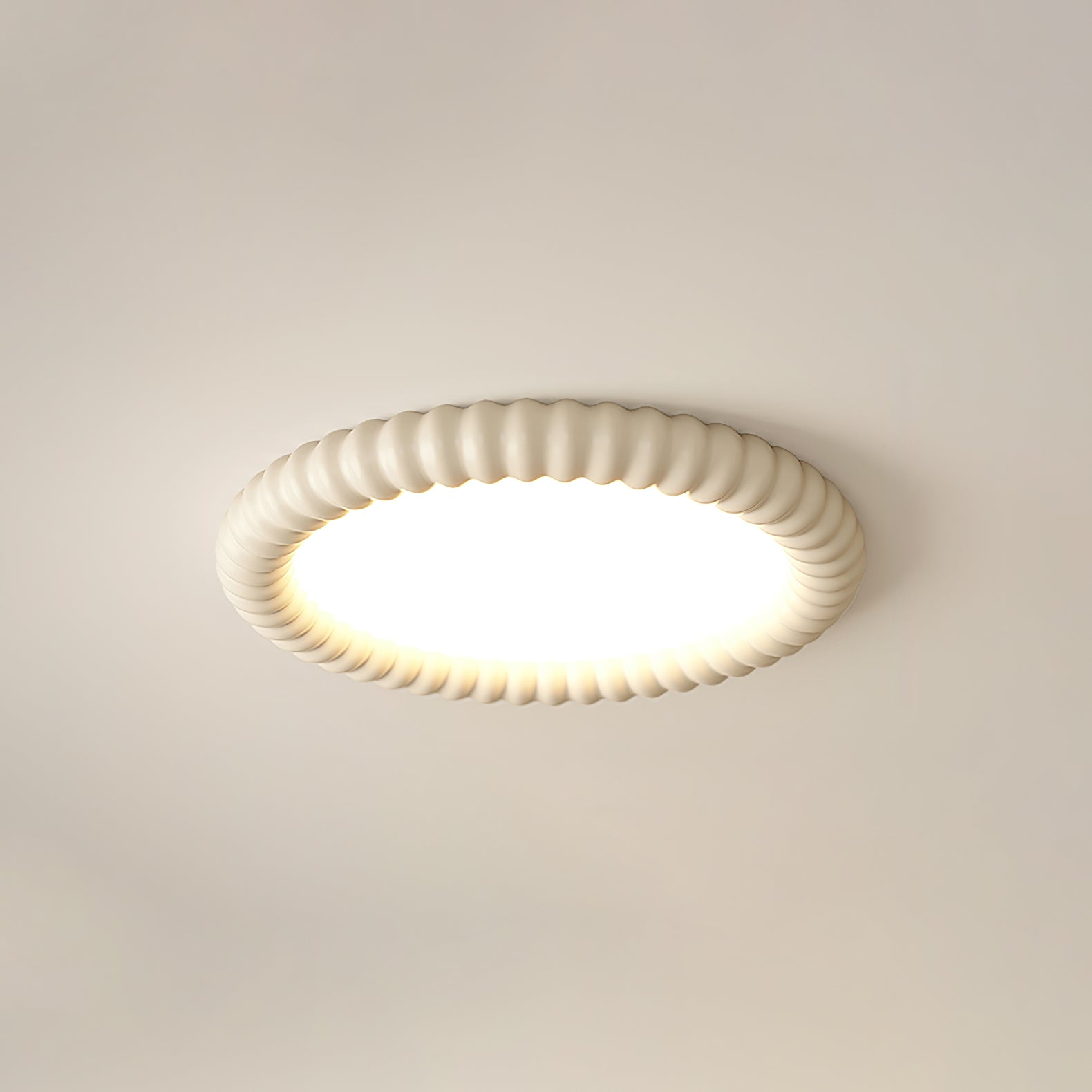 Ulire Nordische Deckenleuchte Wellenförmig Resin-Letslighting