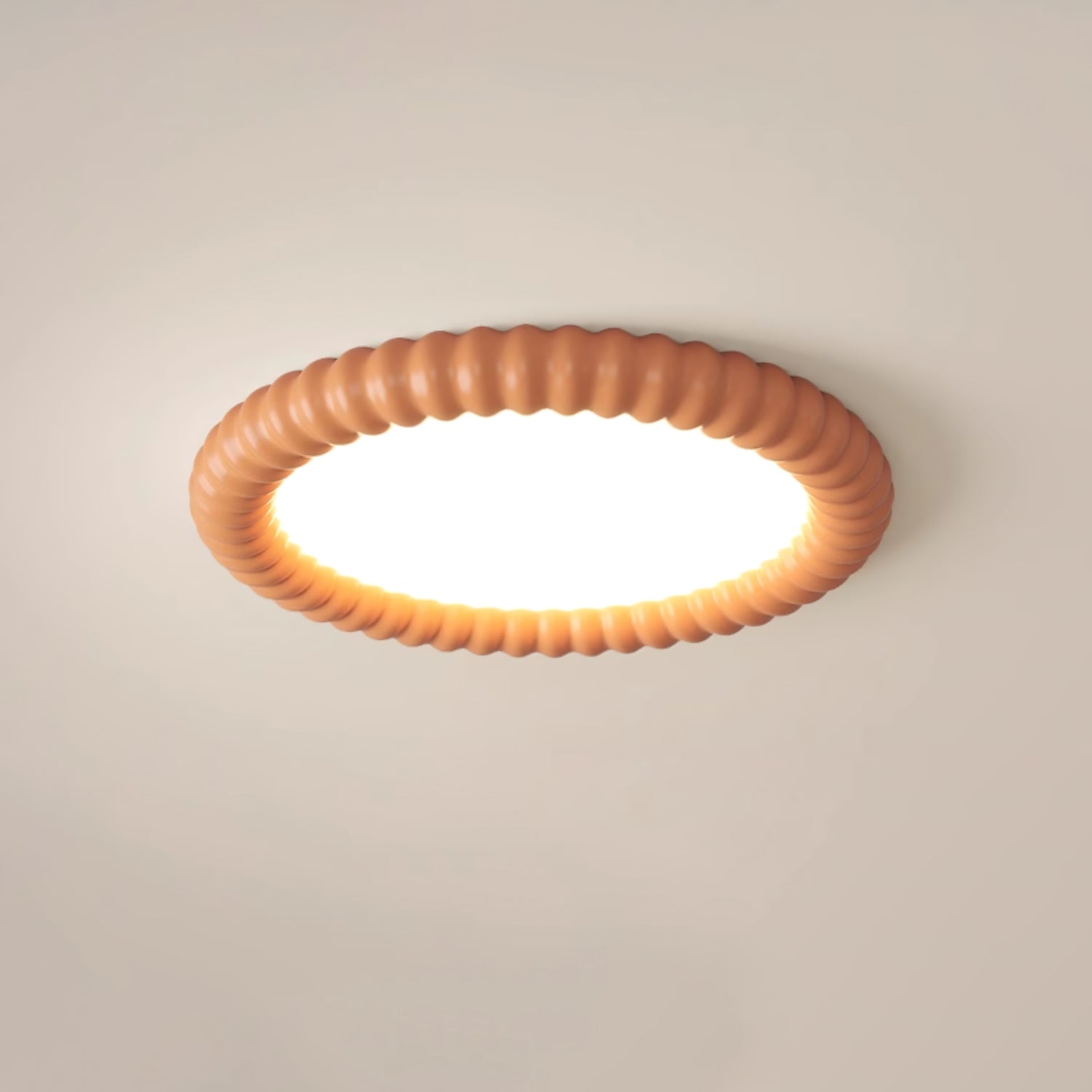 Ulire Nordische Deckenleuchte Wellenförmig Resin-Letslighting