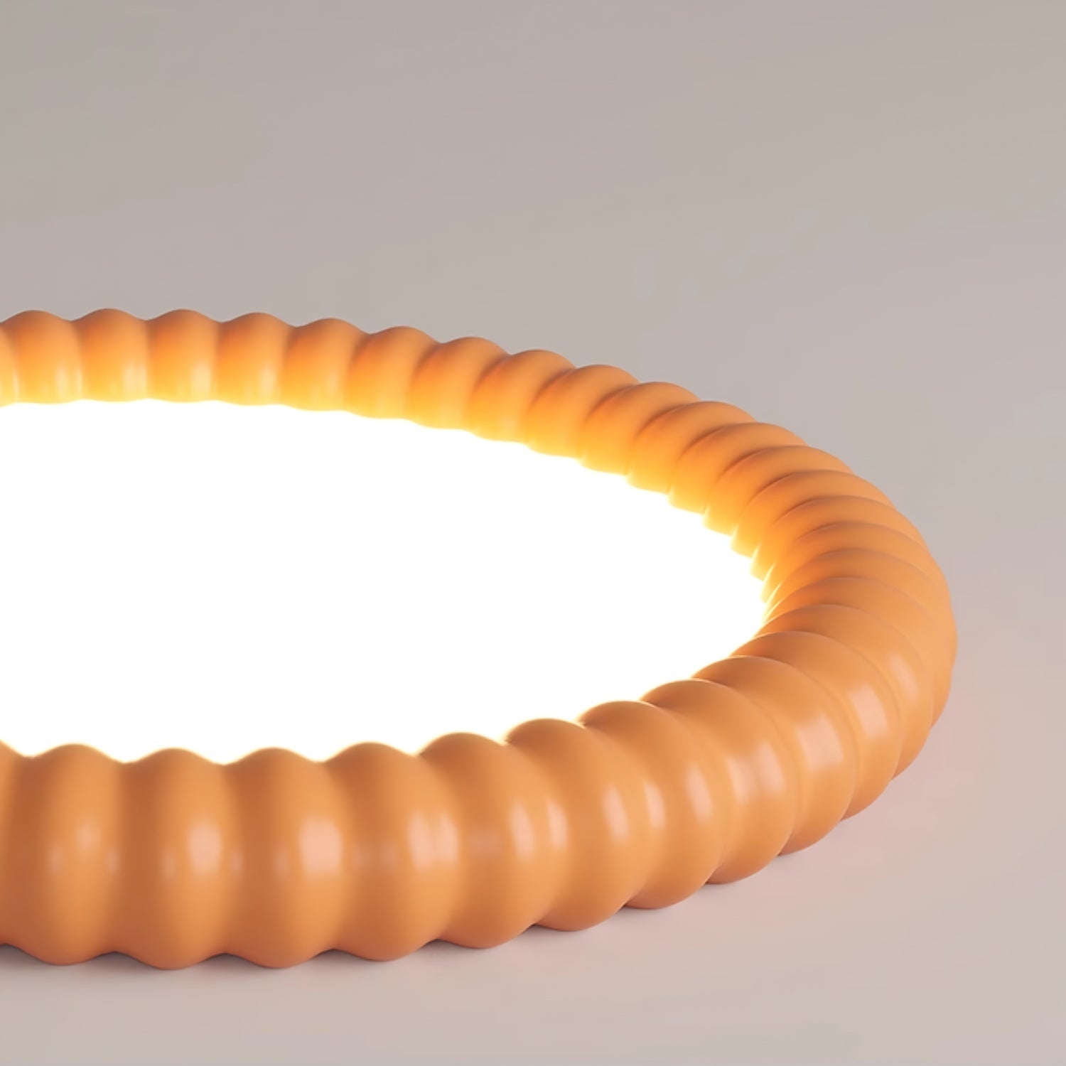 Ulire Nordische Deckenleuchte Wellenförmig Resin-Letslighting
