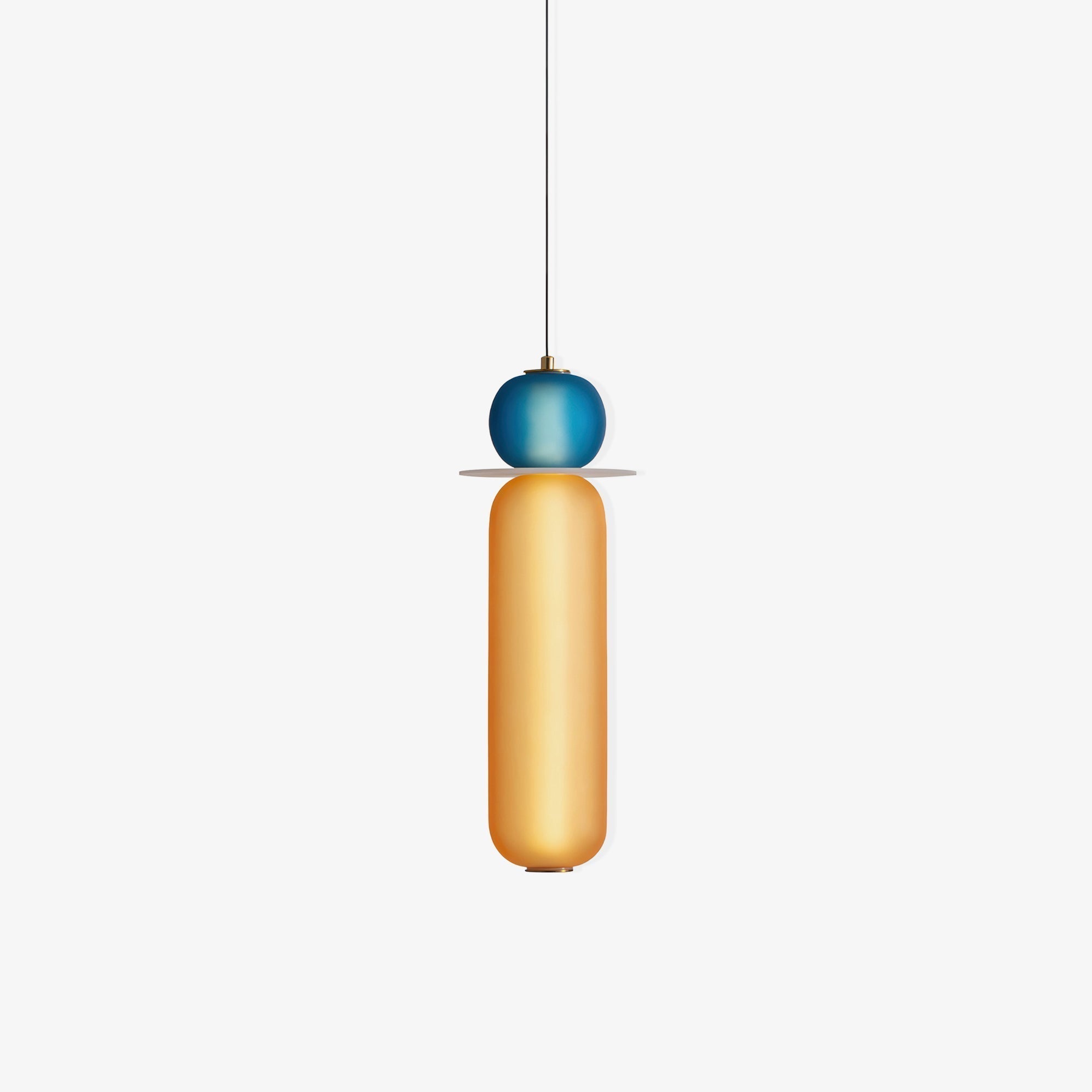 Lustra Pendelleuchte Farbiges Glas Modern-Letslighting