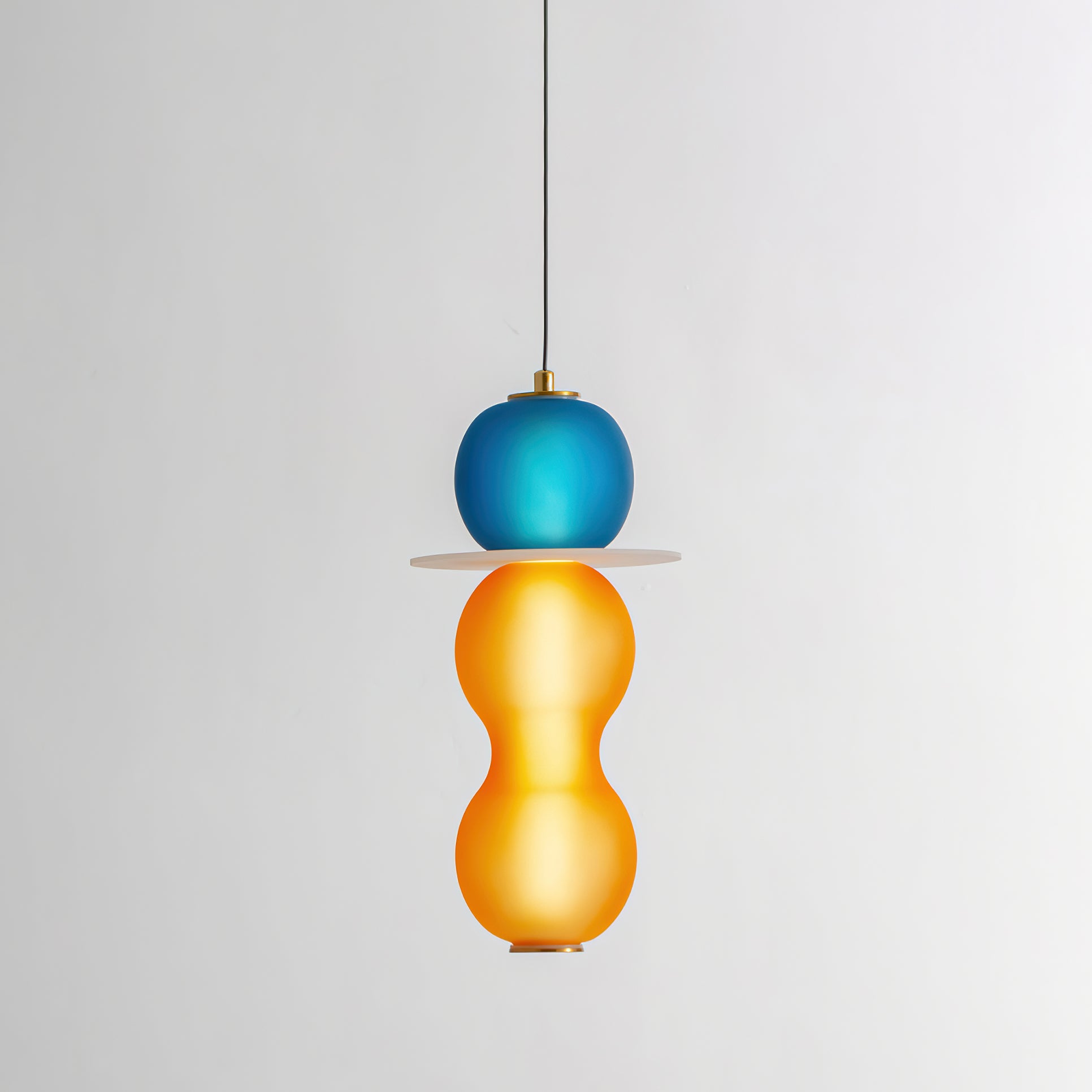 Lustra Pendelleuchte Farbiges Glas Modern-Letslighting