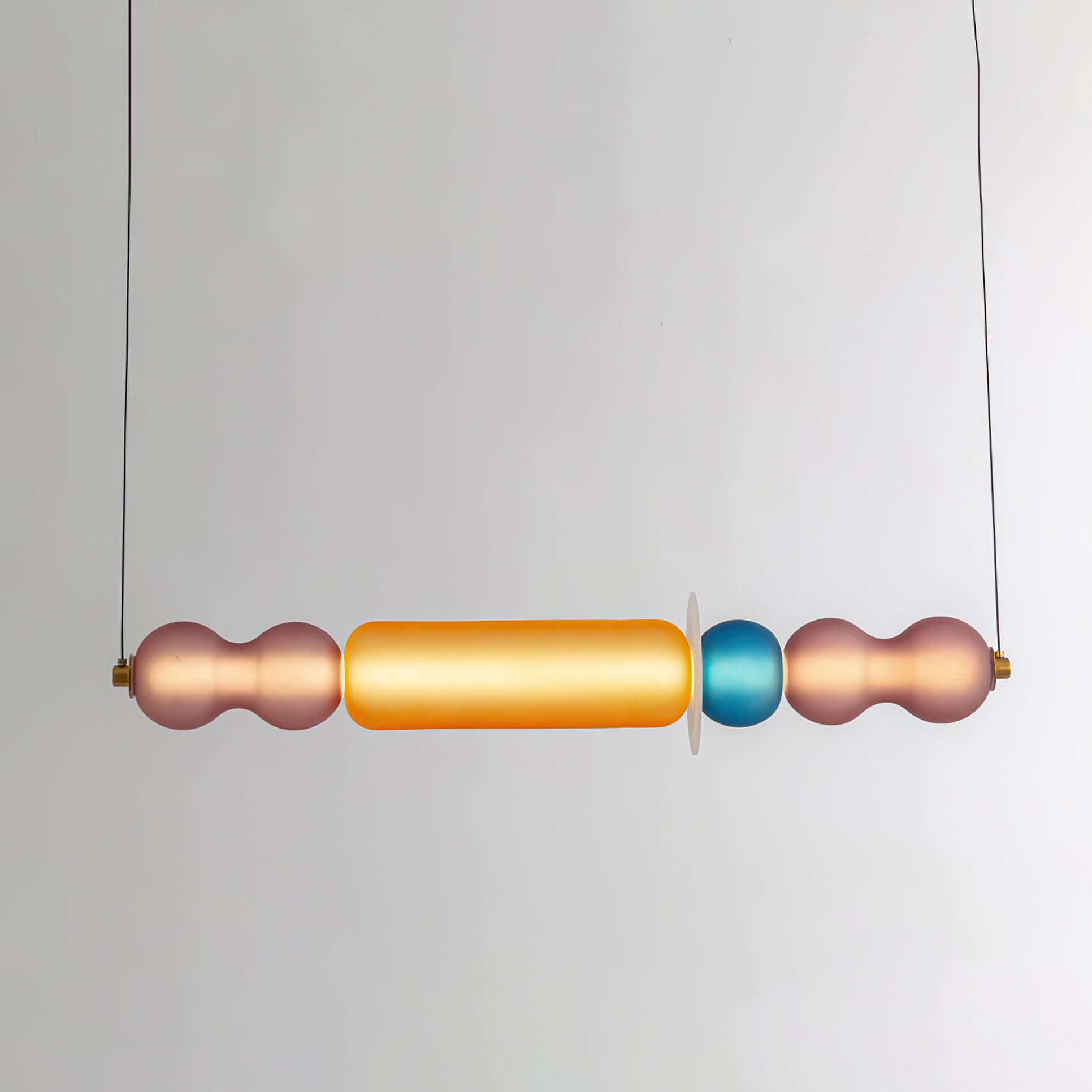 Lustra Pendelleuchte Farbiges Glas Modern-Letslighting
