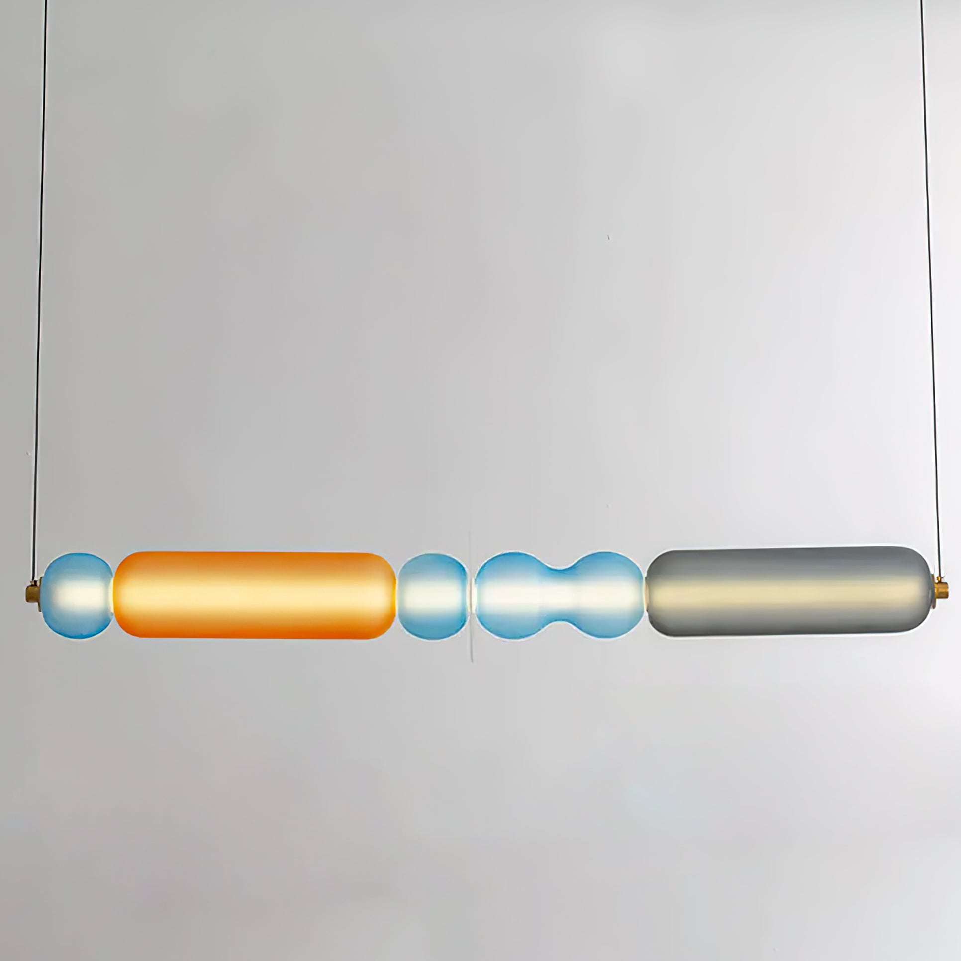 Lustra Pendelleuchte Farbiges Glas Modern-Letslighting