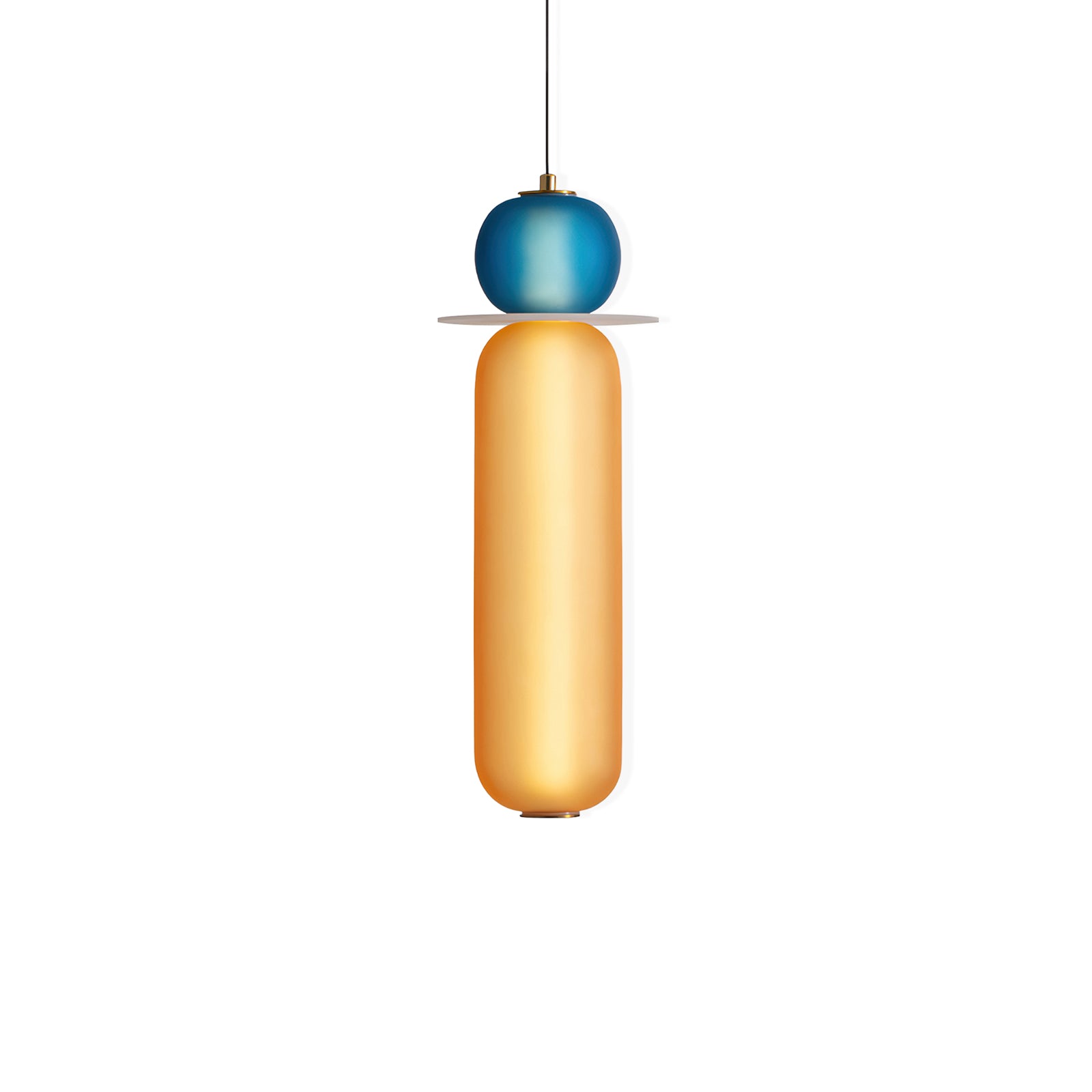 Lustra Pendelleuchte Farbiges Glas Modern-Letslighting