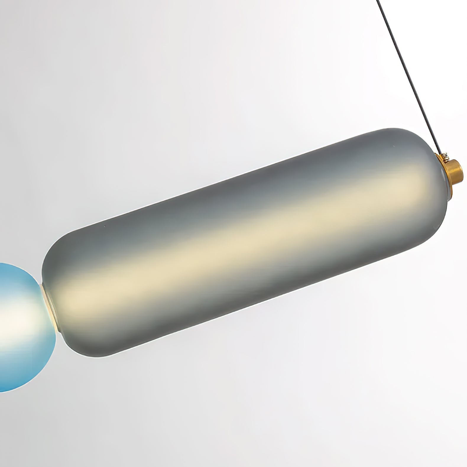 Lustra Pendelleuchte Farbiges Glas Modern-Letslighting