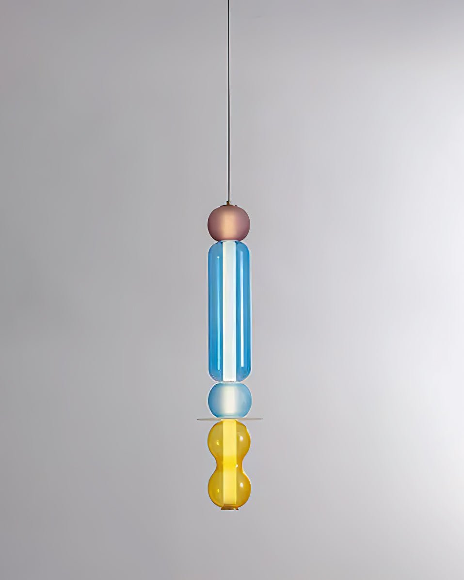Lustra Pendelleuchte Farbiges Glas Modern-Letslighting