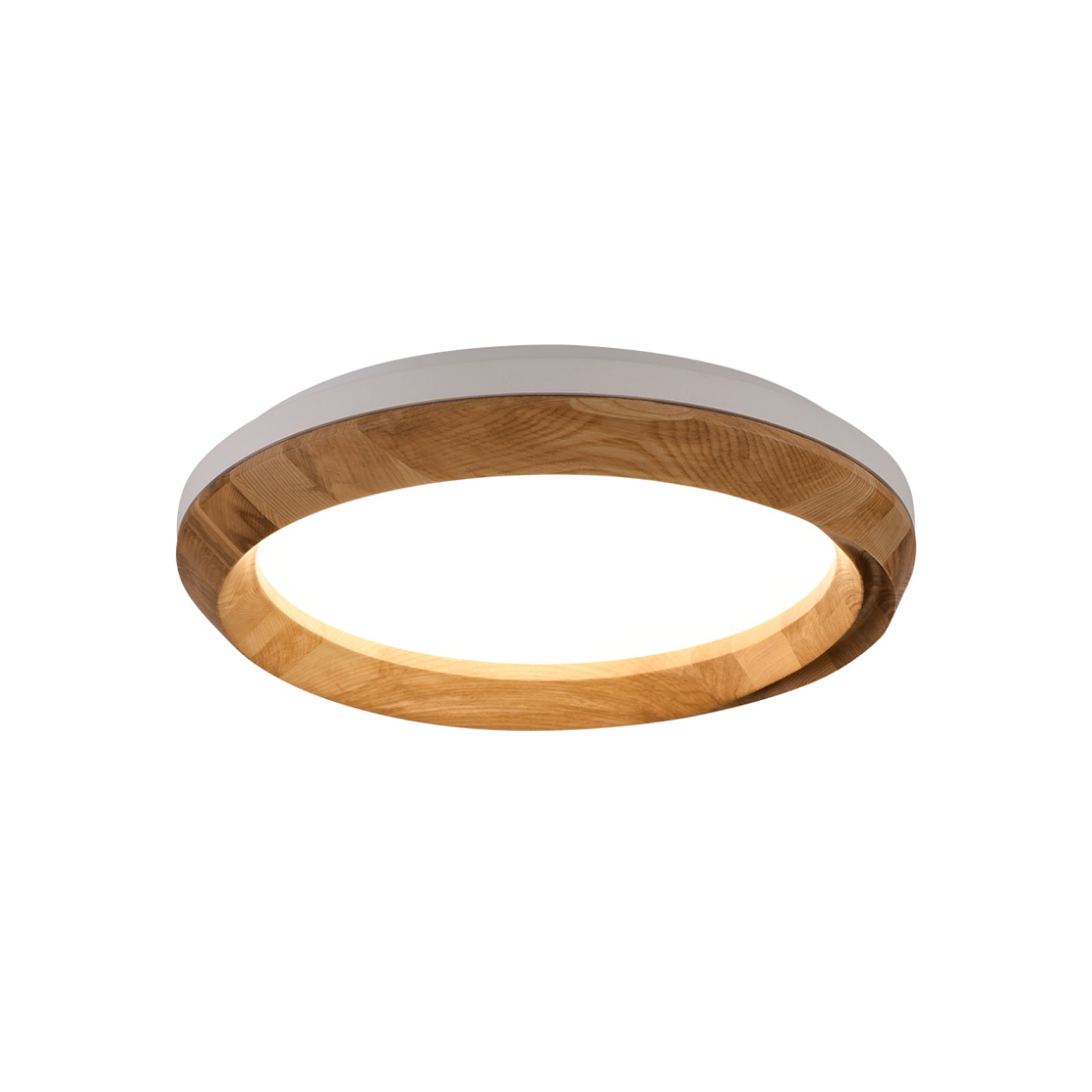 Aurdoreth Modern Minimalistisch Ripple Holz Deckenleuchte-Letslighting