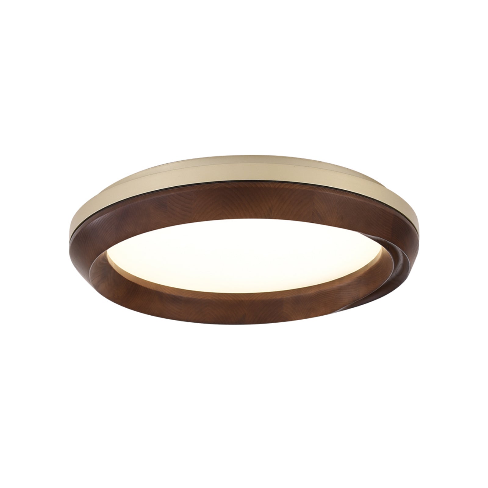 Aurdoreth Modern Minimalistisch Ripple Holz Deckenleuchte-Letslighting
