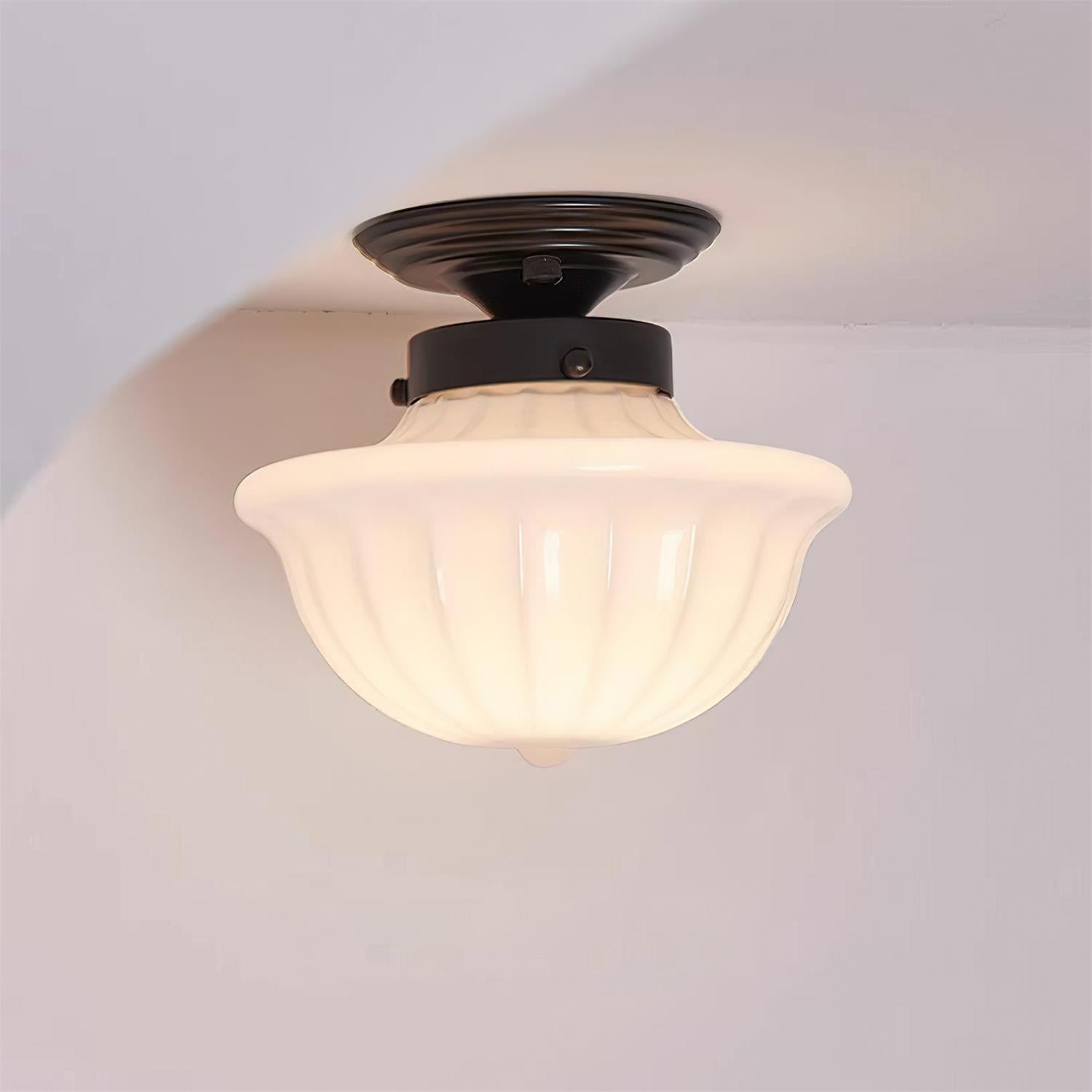 Evola Vintage Deckenleuchte aus Glas-Letslighting