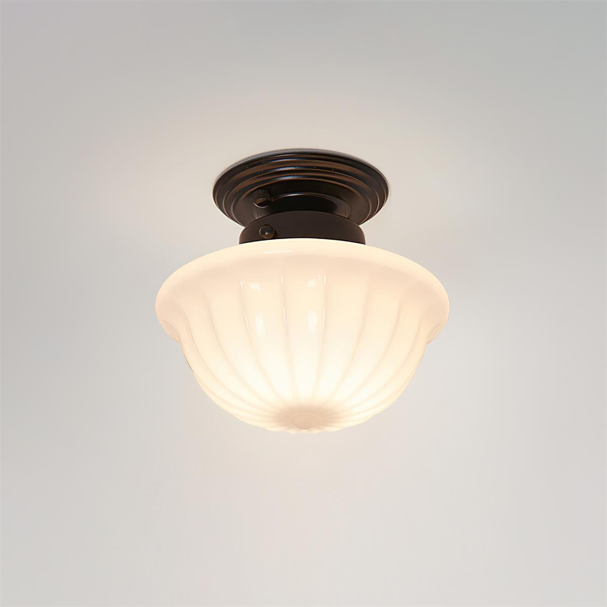 Evola Vintage Deckenleuchte aus Glas-Letslighting
