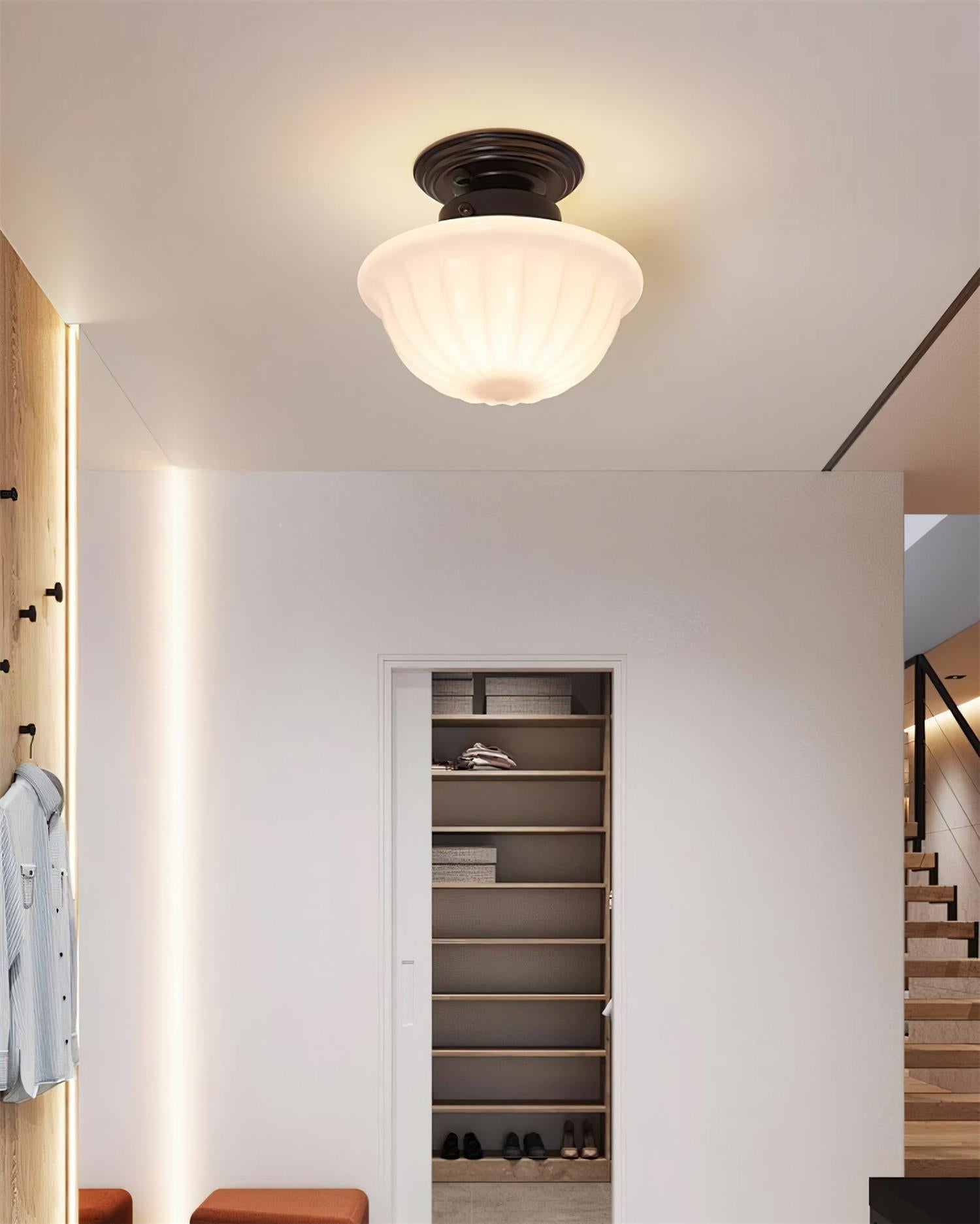 Evola Vintage Deckenleuchte aus Glas-Letslighting