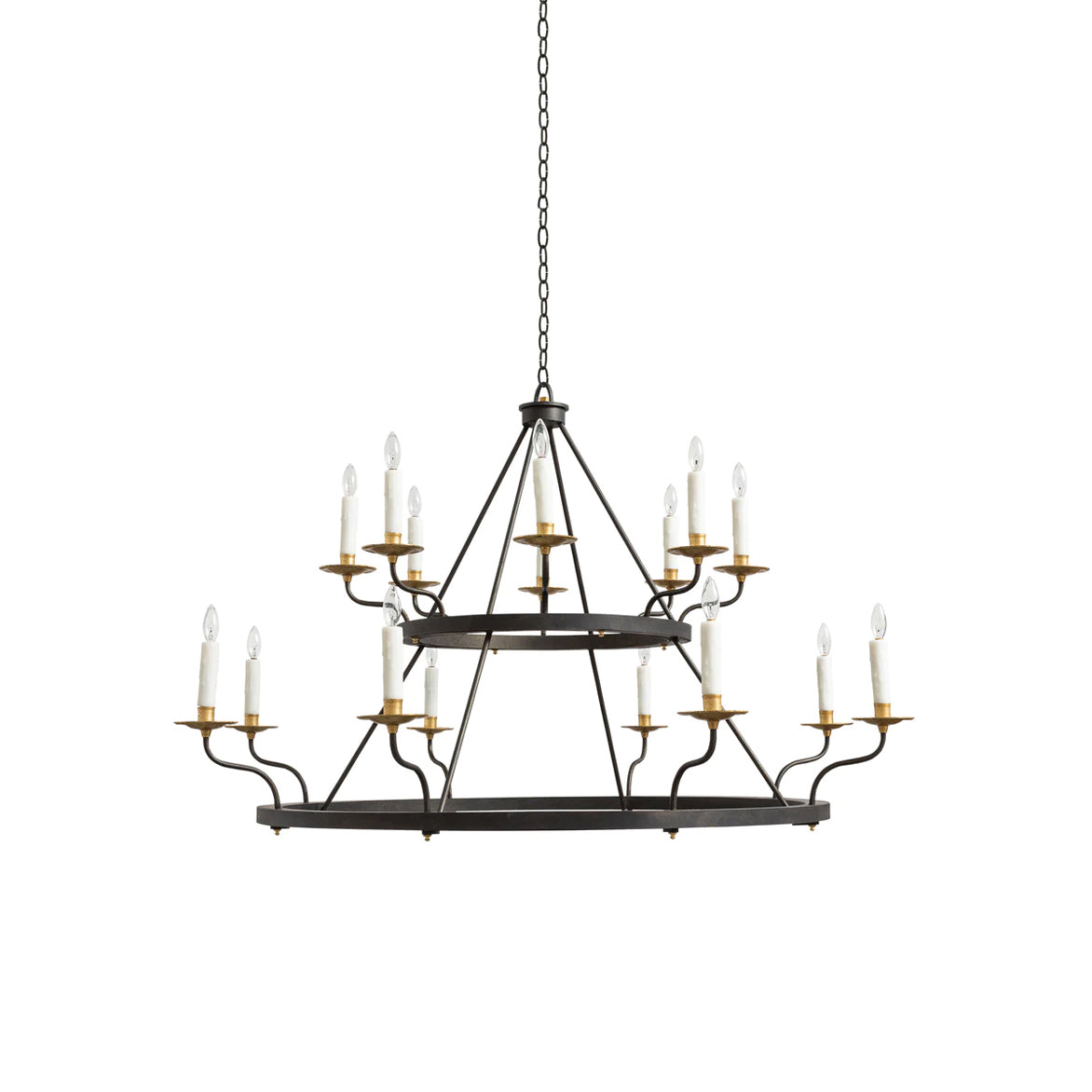 Virinira Industrieller Vintage-Kronleuchter-Letslighting