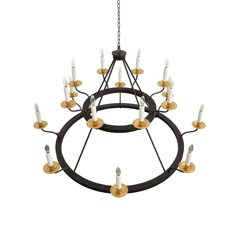 Virinira Industrieller Vintage-Kronleuchter-Letslighting