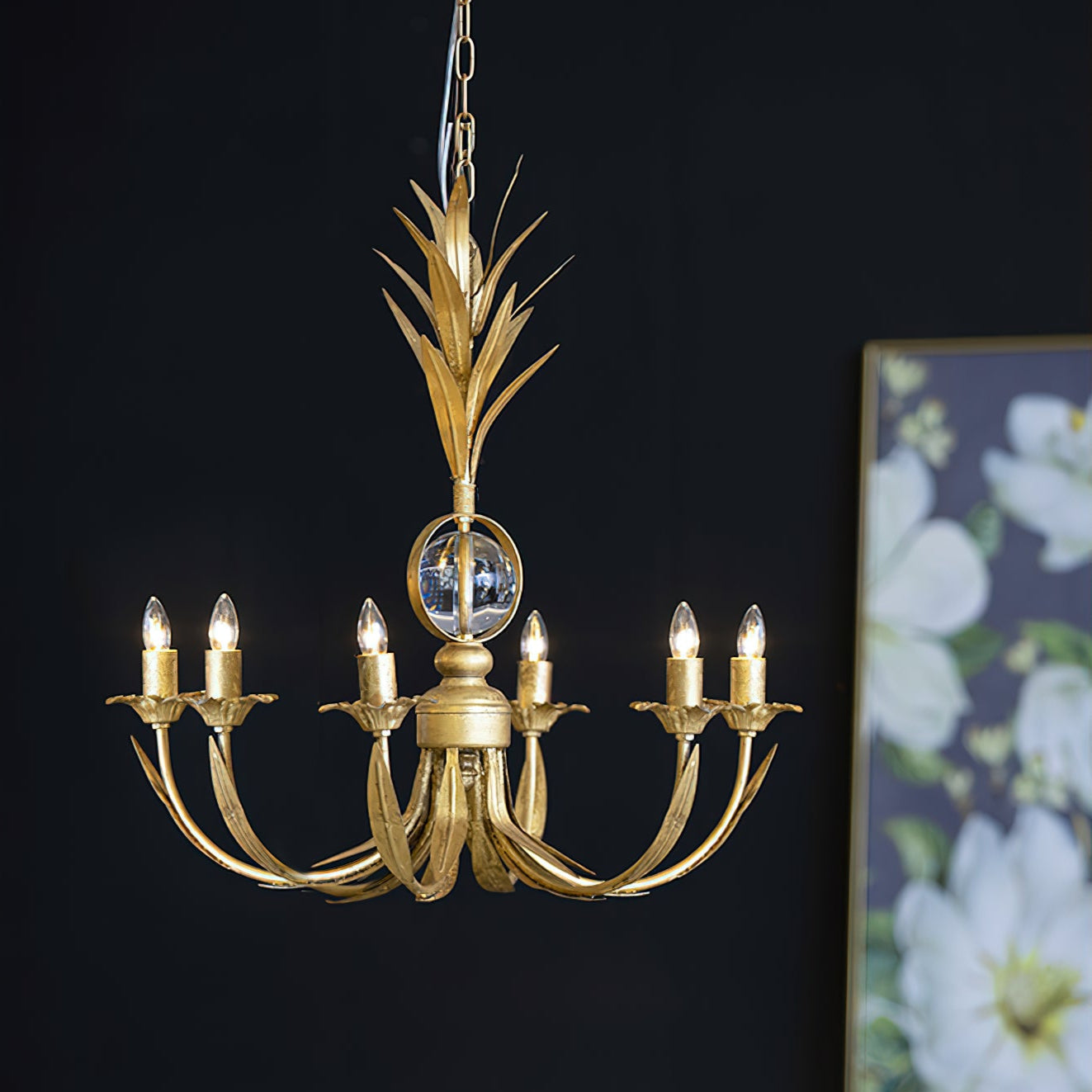 Zamarir Industrieller Vintage Kronleuchter mit 6 Leuchten-Letslighting