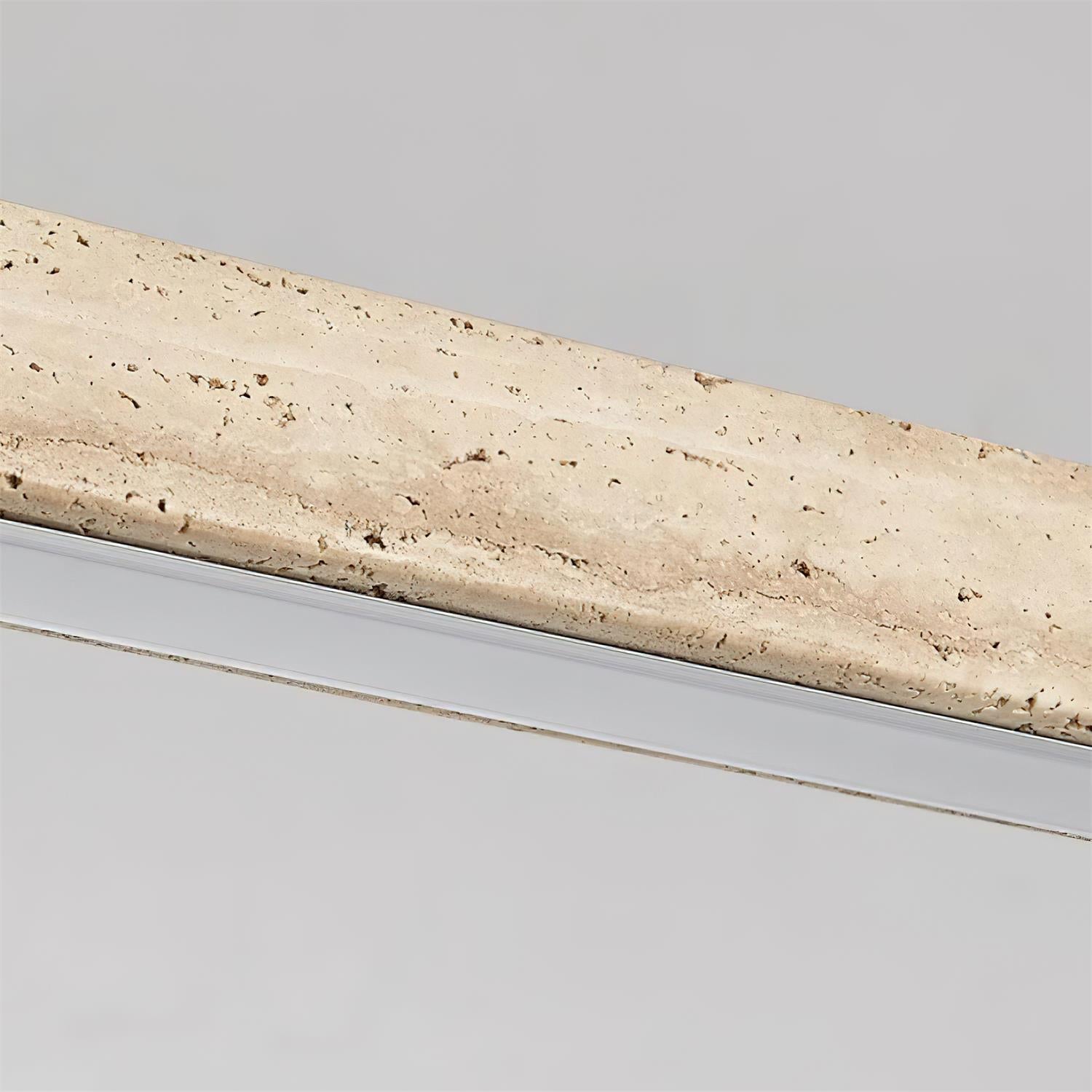 Delya Linear Travertine Pendant Lamp - Letslighting