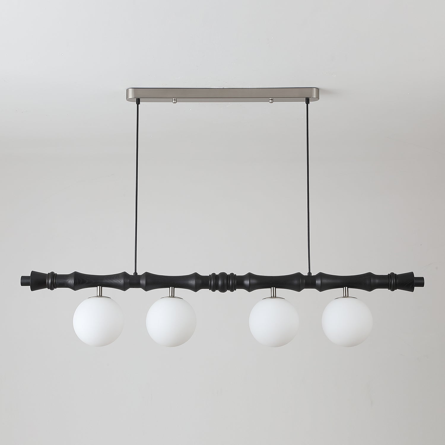 Bivio Pendelleuchte Holz Kugel Lineare Kronleuchter-Letslighting