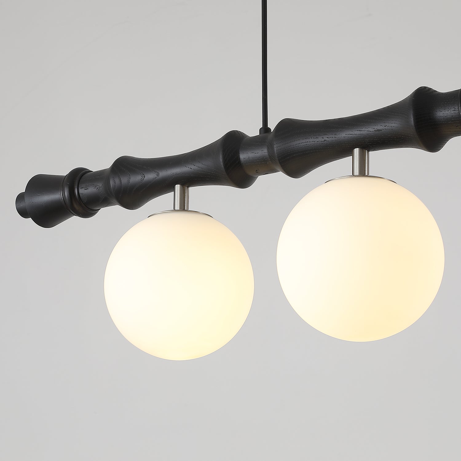 Bivio Pendelleuchte Holz Kugel Lineare Kronleuchter-Letslighting