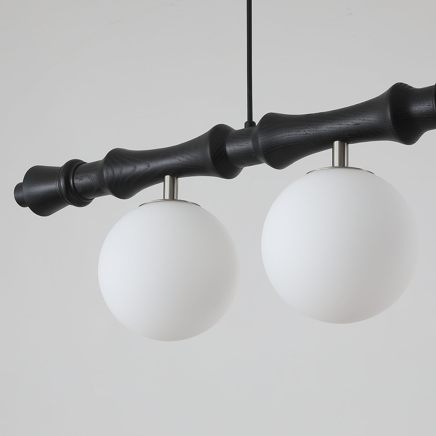 Bivio Pendelleuchte Holz Kugel Lineare Kronleuchter-Letslighting