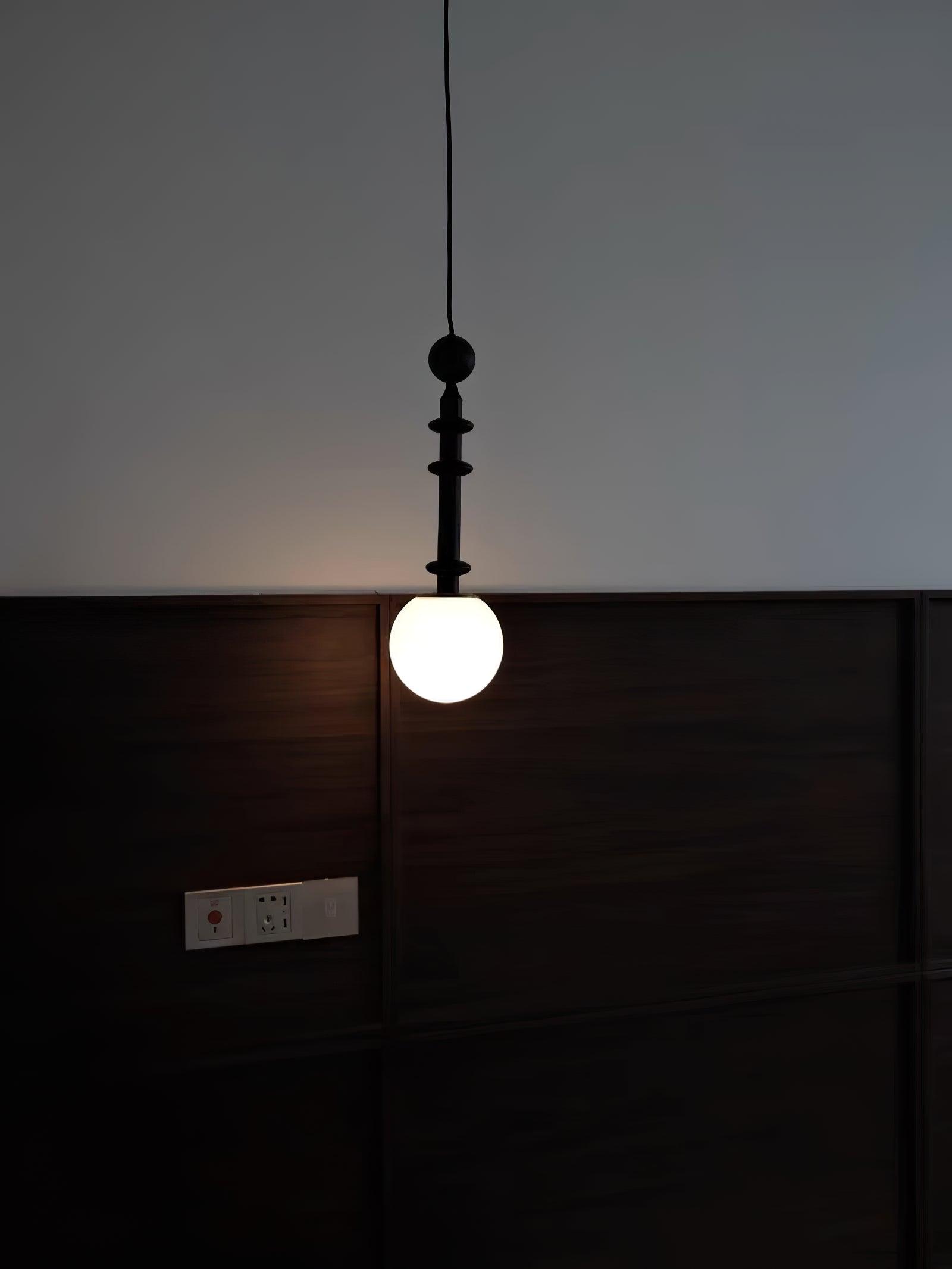 Vesera Industrielle Pendelleuchte aus Holz-Letslighting