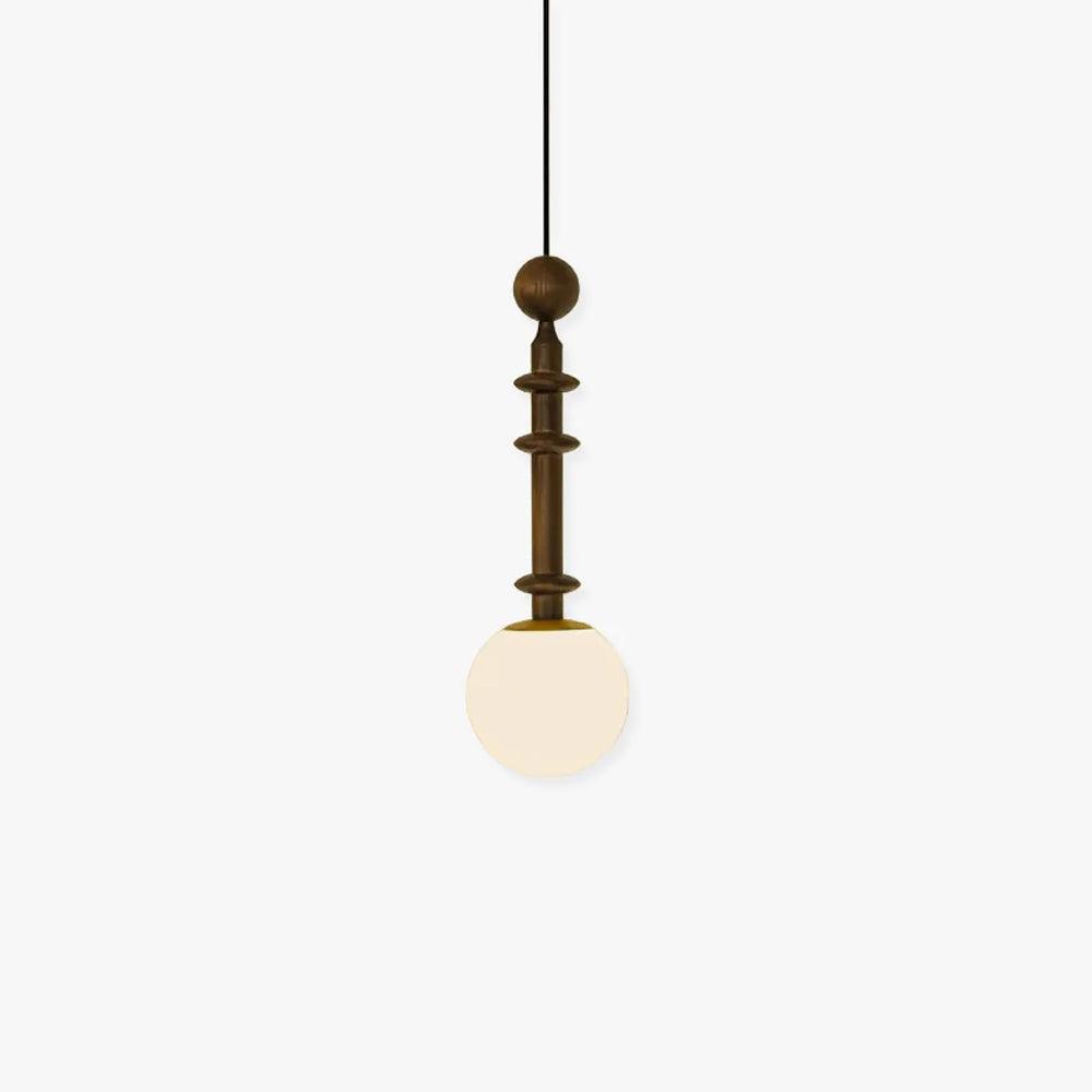 Vesera Industrielle Pendelleuchte aus Holz-Letslighting