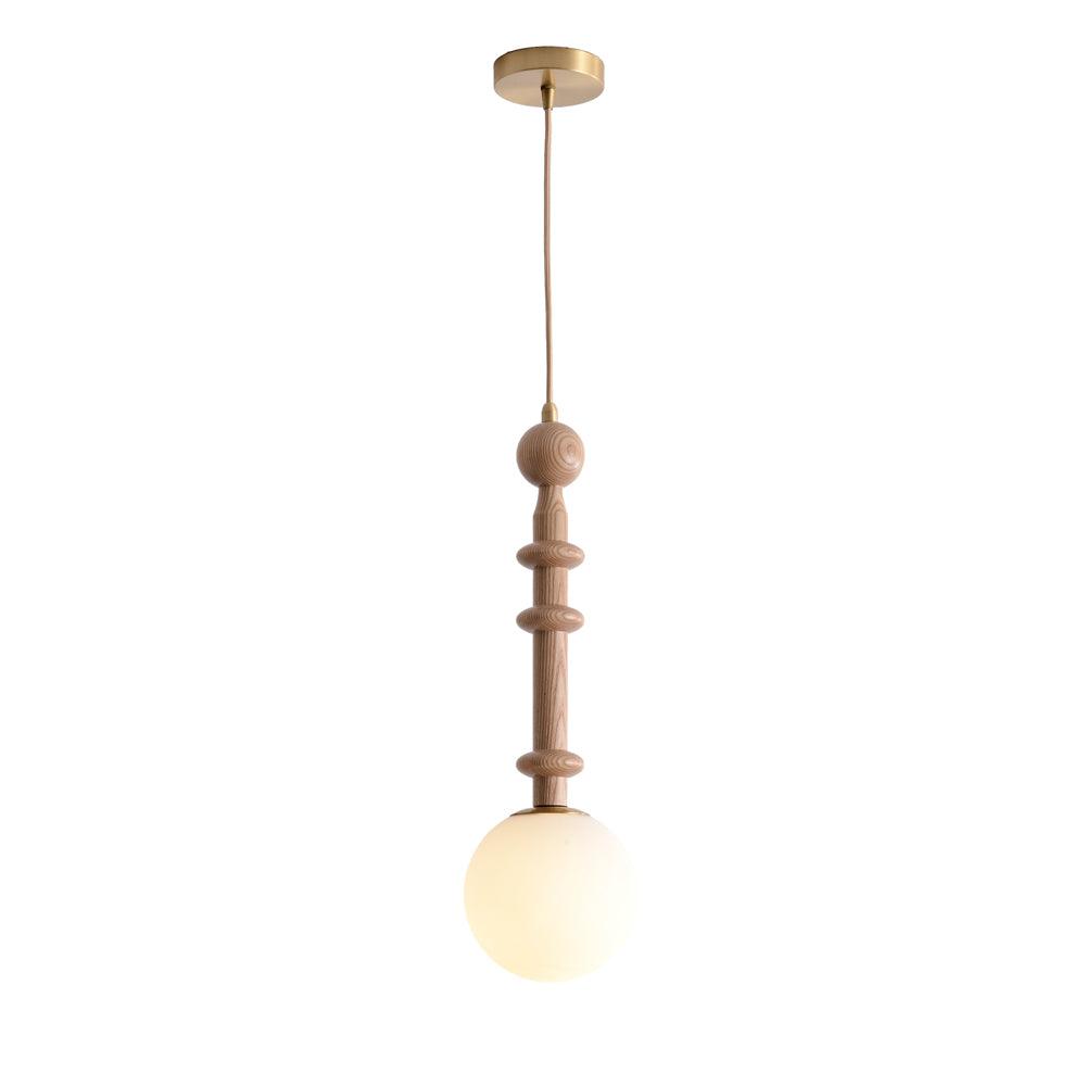 Vesera Industrielle Pendelleuchte aus Holz-Letslighting