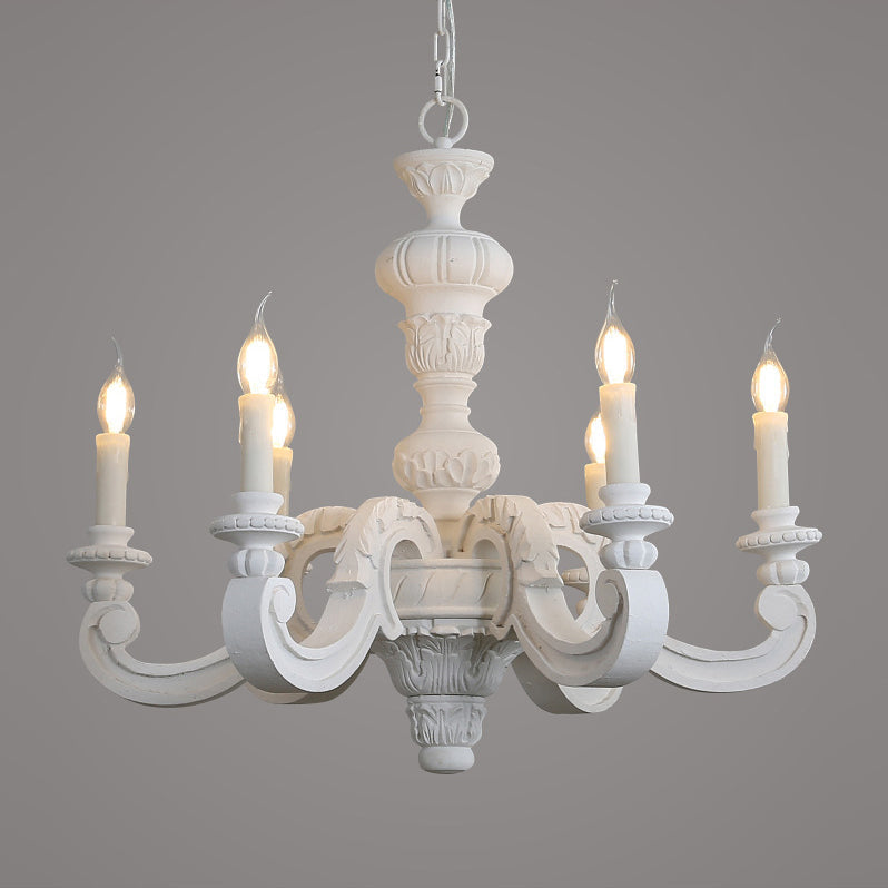 Olrinila Römischer Vintage-Holz-Kronleuchter-Letslighting