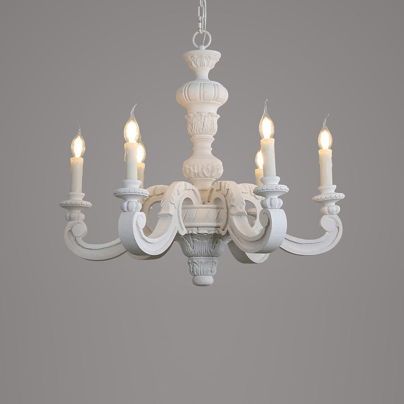 Olrinila Römischer Vintage-Holz-Kronleuchter-Letslighting