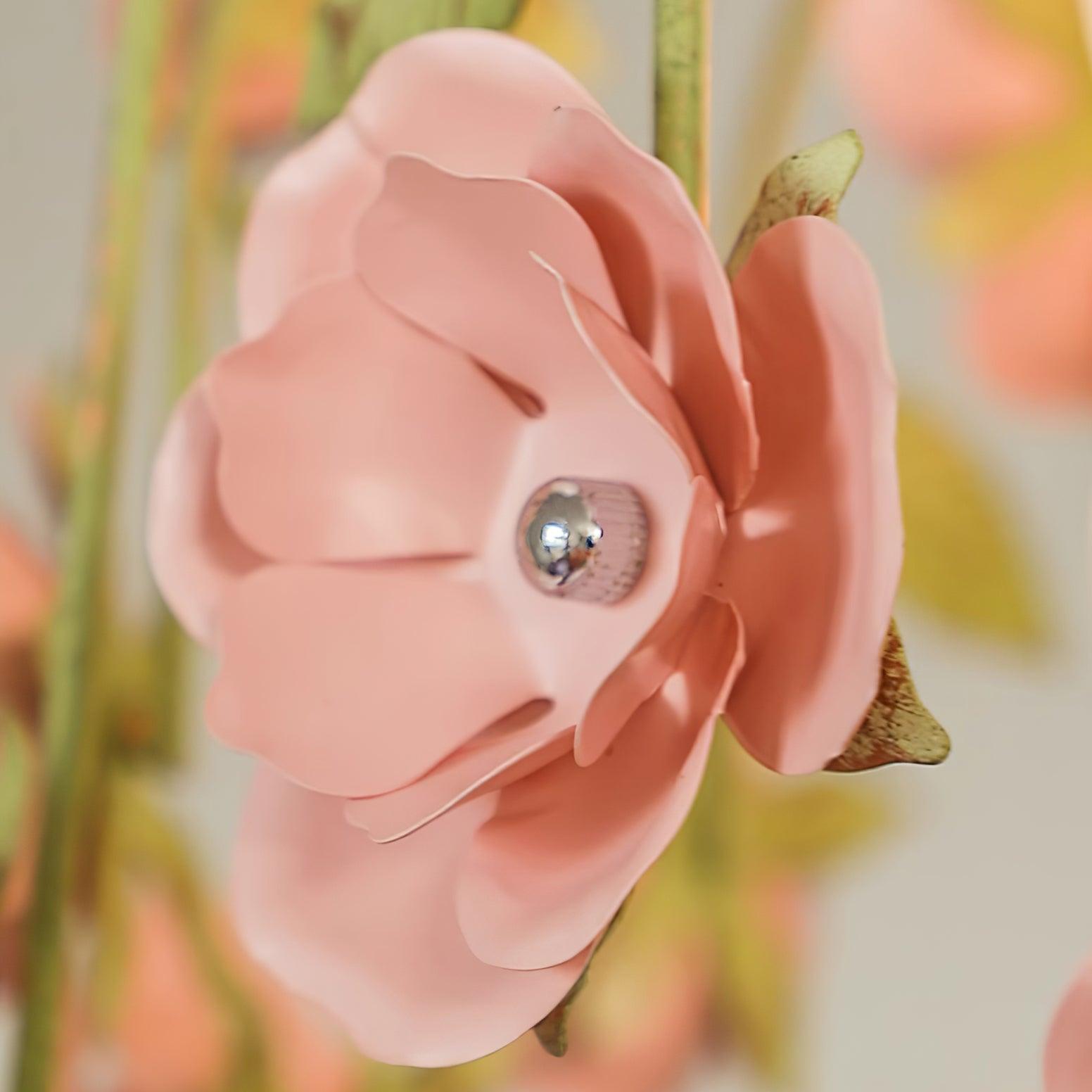 Bellova Kronleuchter Romantische Rosa Blume-Letslighting