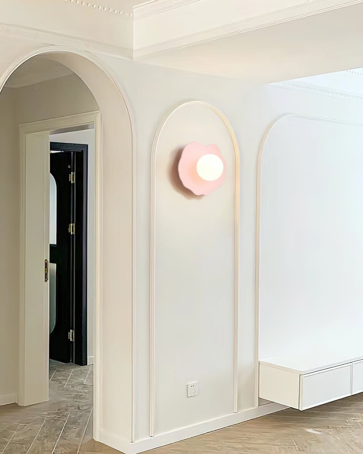Jojo Moderne Wandleuchte aus Kunstharz-Letslighting